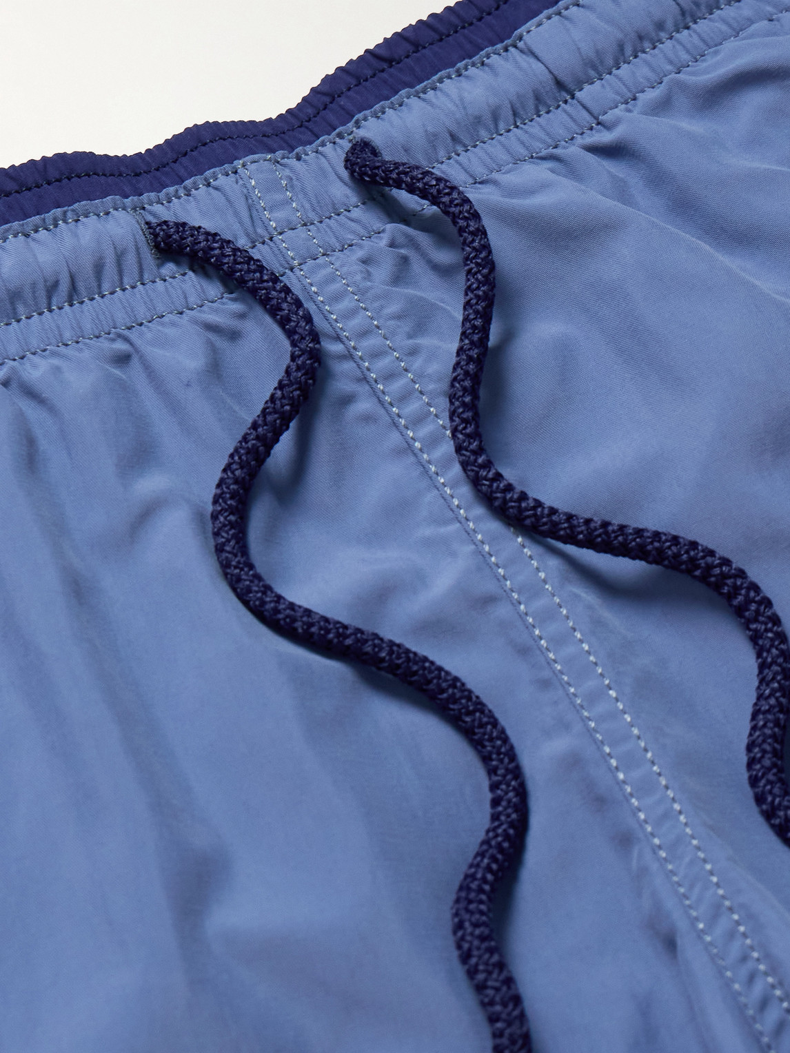 Vilebrequin Logo-embroidered Swim Shorts In Blue