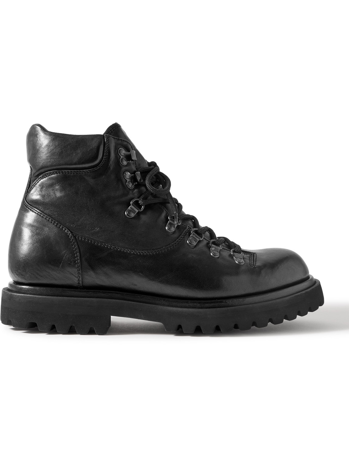 Officine Creative - Eventual Leather Boots - Men - Black - EU 42