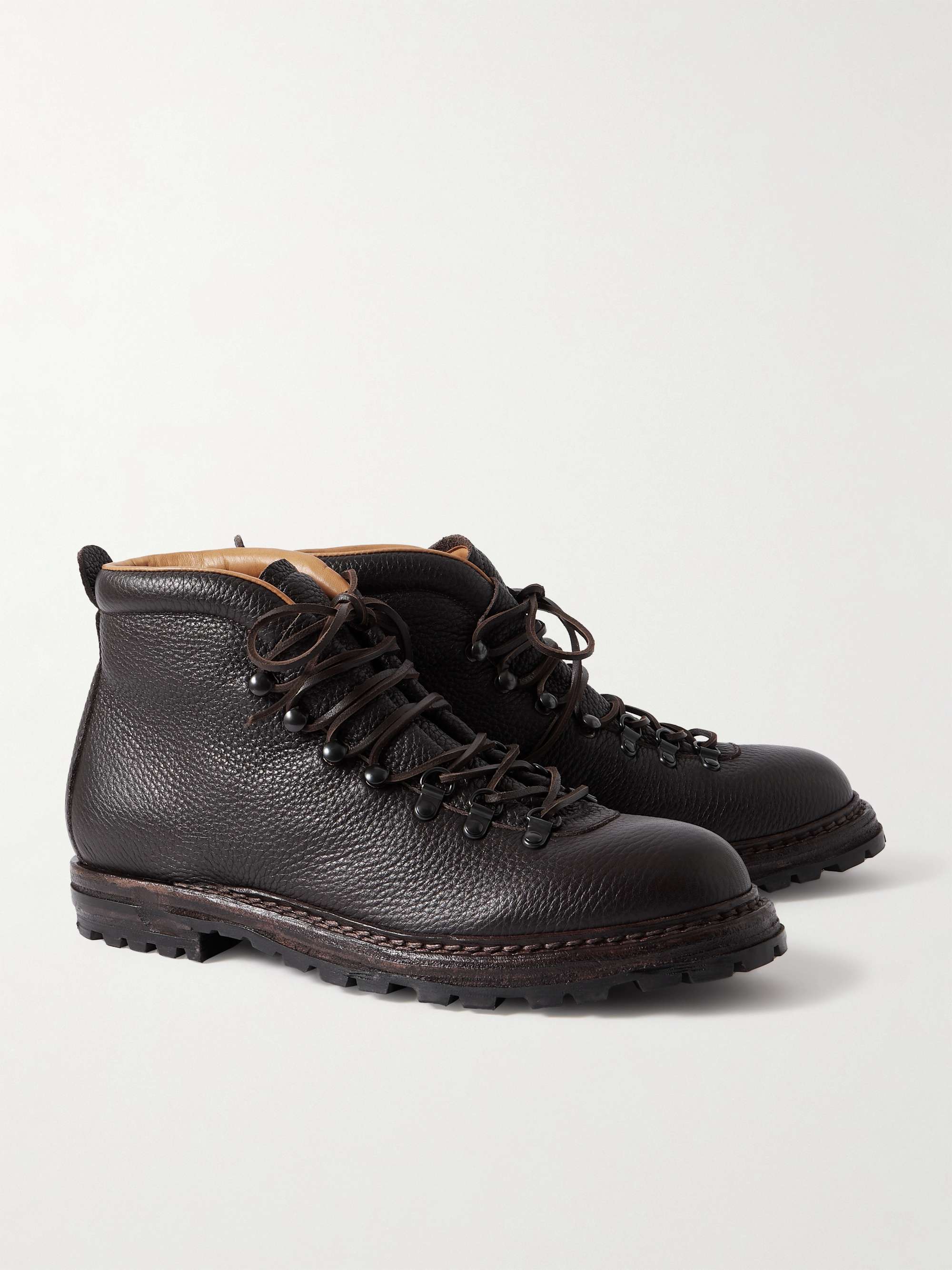 OFFICINE CREATIVE Artik Suede Lace-Up Boots