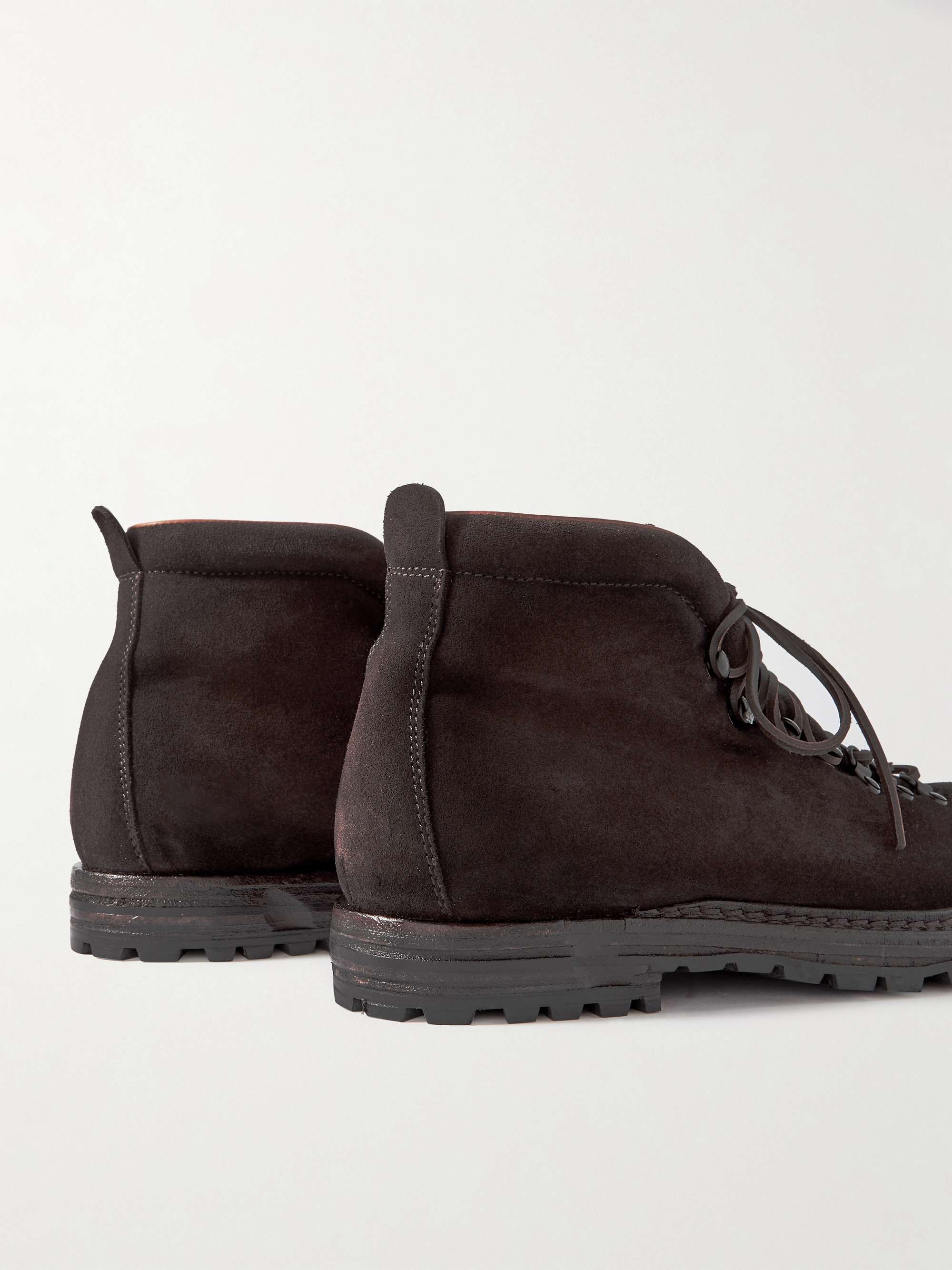 OFFICINE CREATIVE Artik Suede Lace-Up Boots