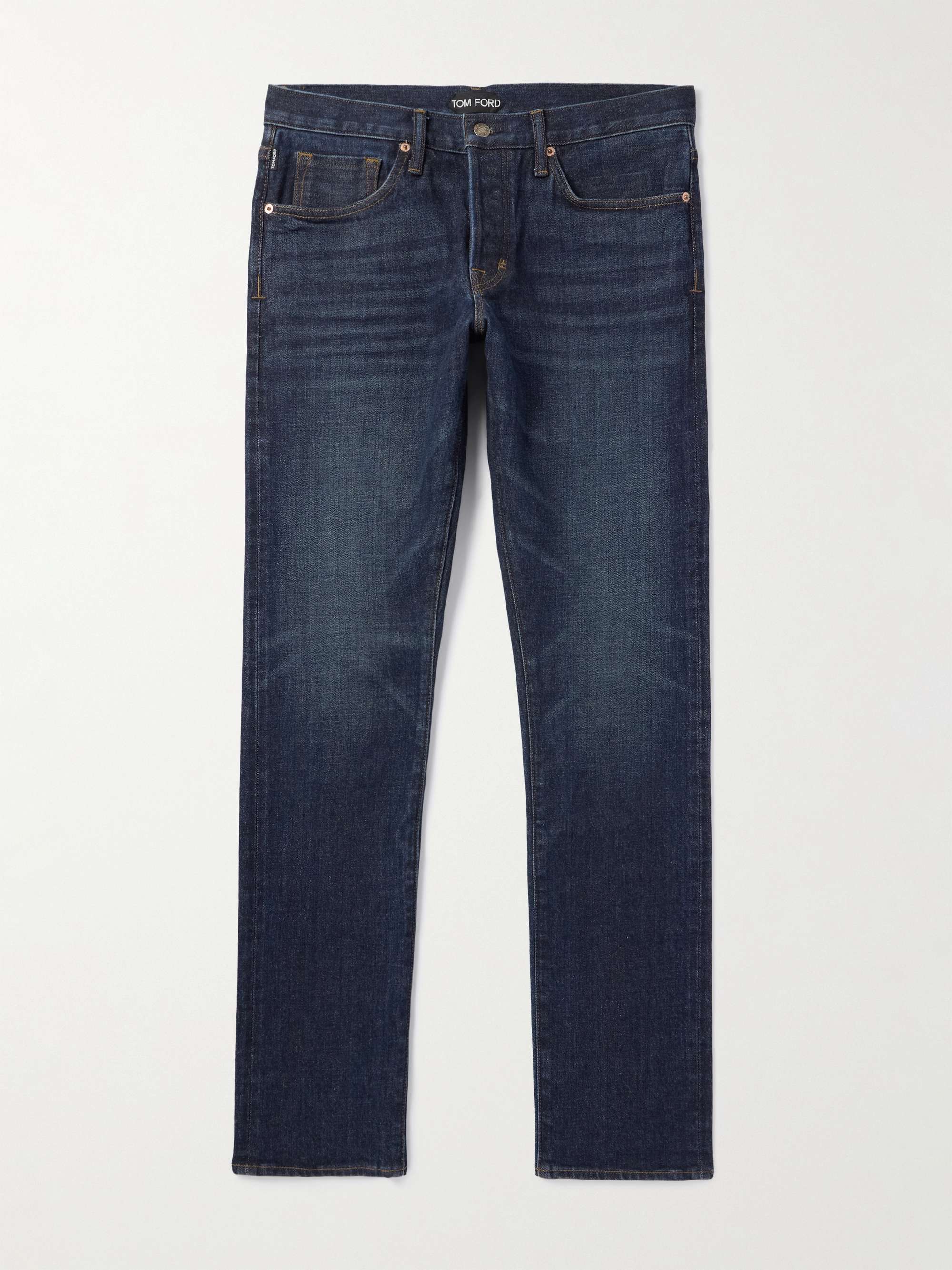 TOM FORD Slim-Fit Selvedge Jeans for Men | MR PORTER