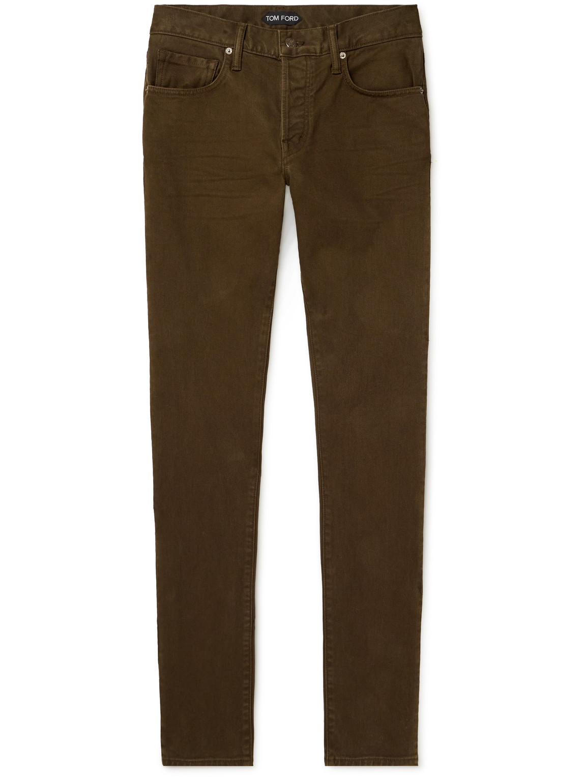 Tom Ford Slim-fit Jeans In Brown