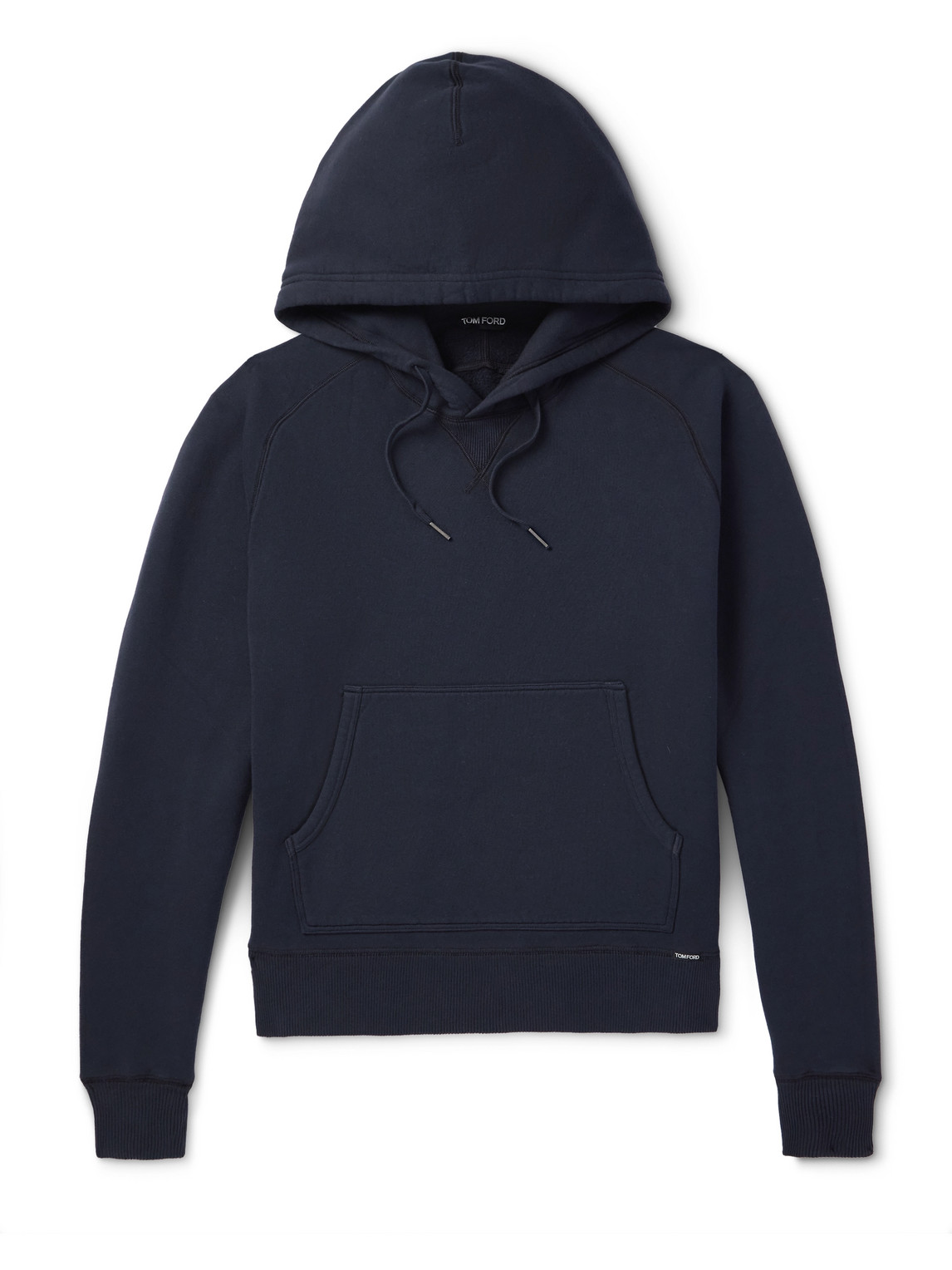 Garment-Dyed Cotton-Jersey Hoodie