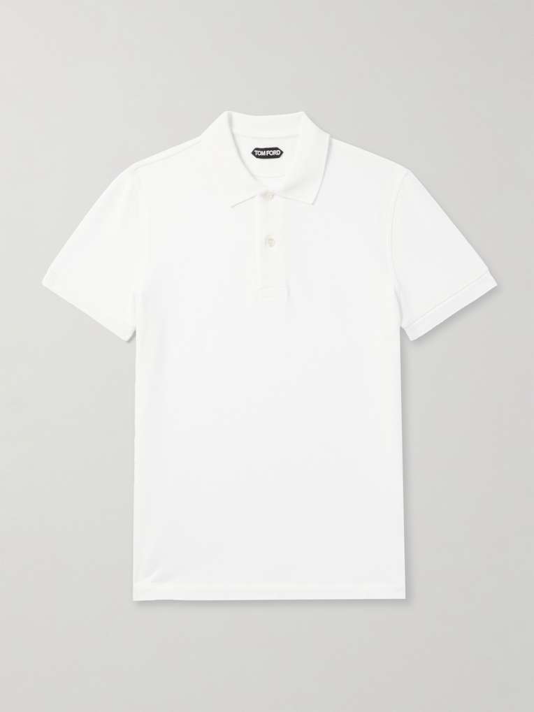 Tom Ford — Slim-Fit Garment-Dyed Cotton-Piqué Polo Shirt