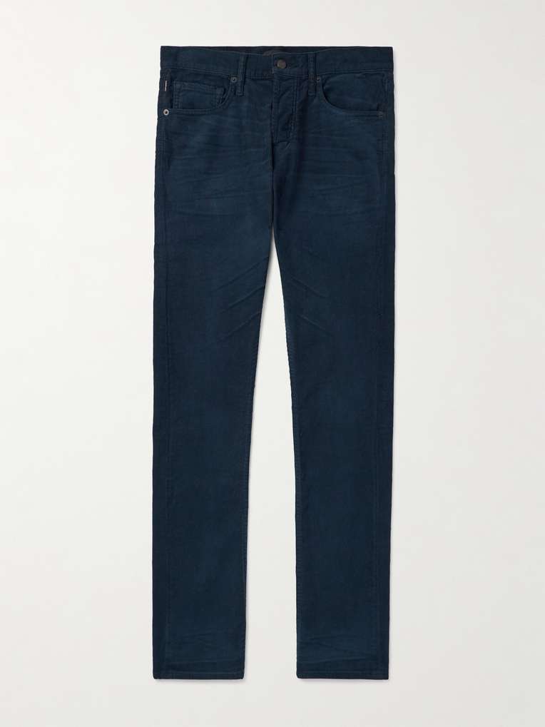 Tom Ford — Slim-Fit Cotton-Blend Corduroy Trousers