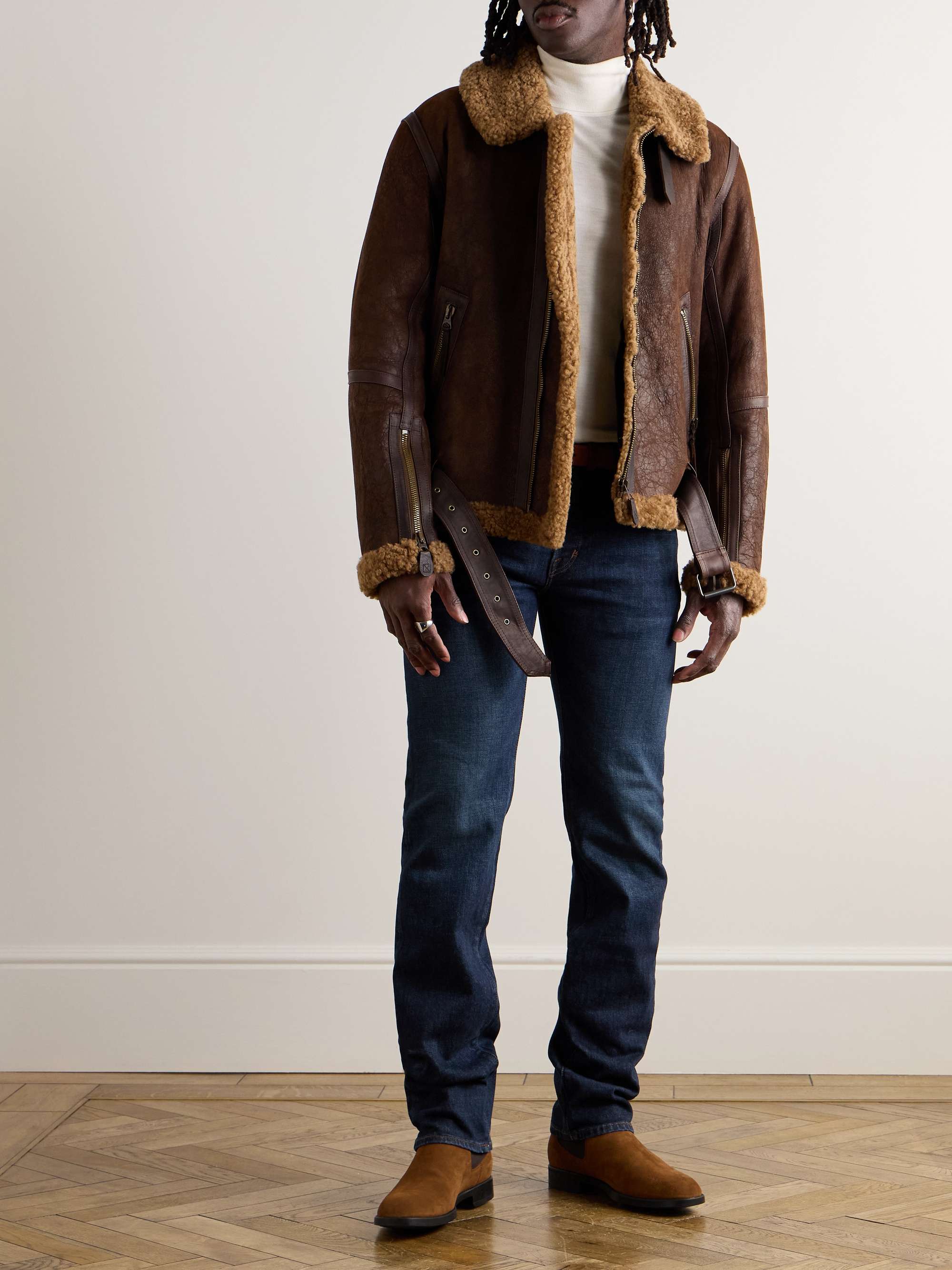 TOM FORD Slim-Fit Straight-Leg Selvedge Jeans for Men | MR TOM FORD Slim-Fit Straight-Leg Selvedge Jeans for Men | MR