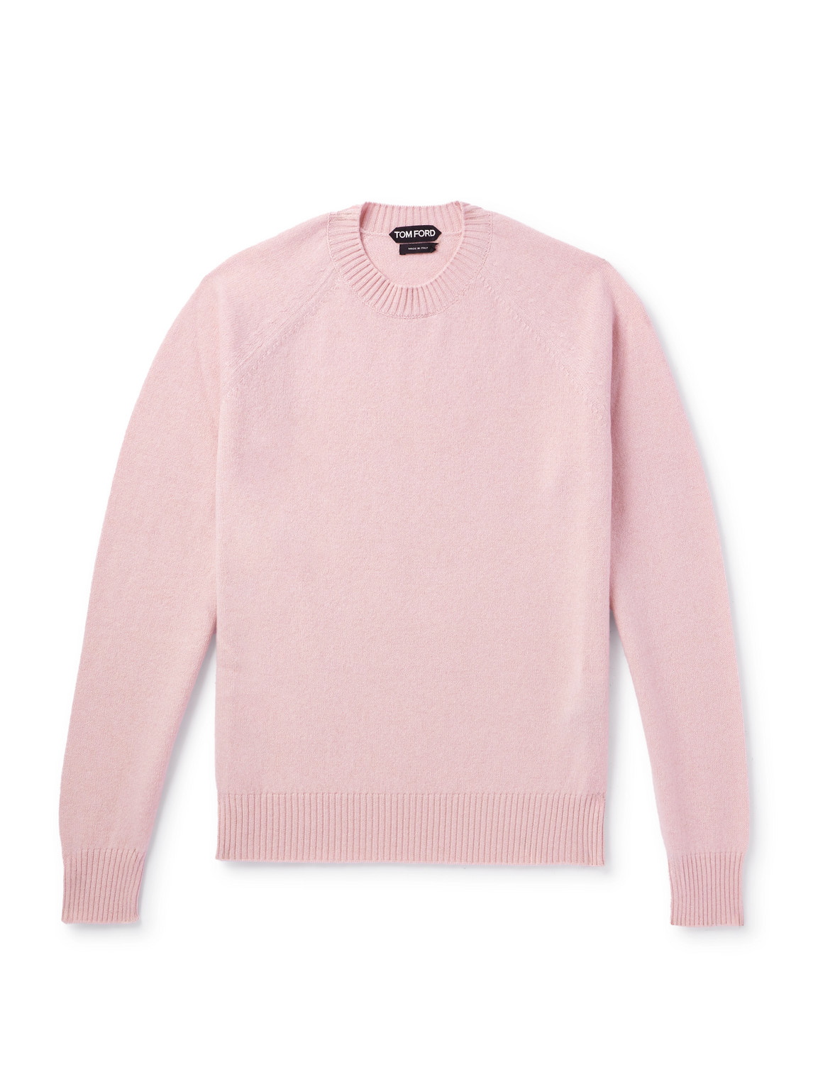 Tom Ford Wool And Cashmere-blend Sweater In Pink ModeSens