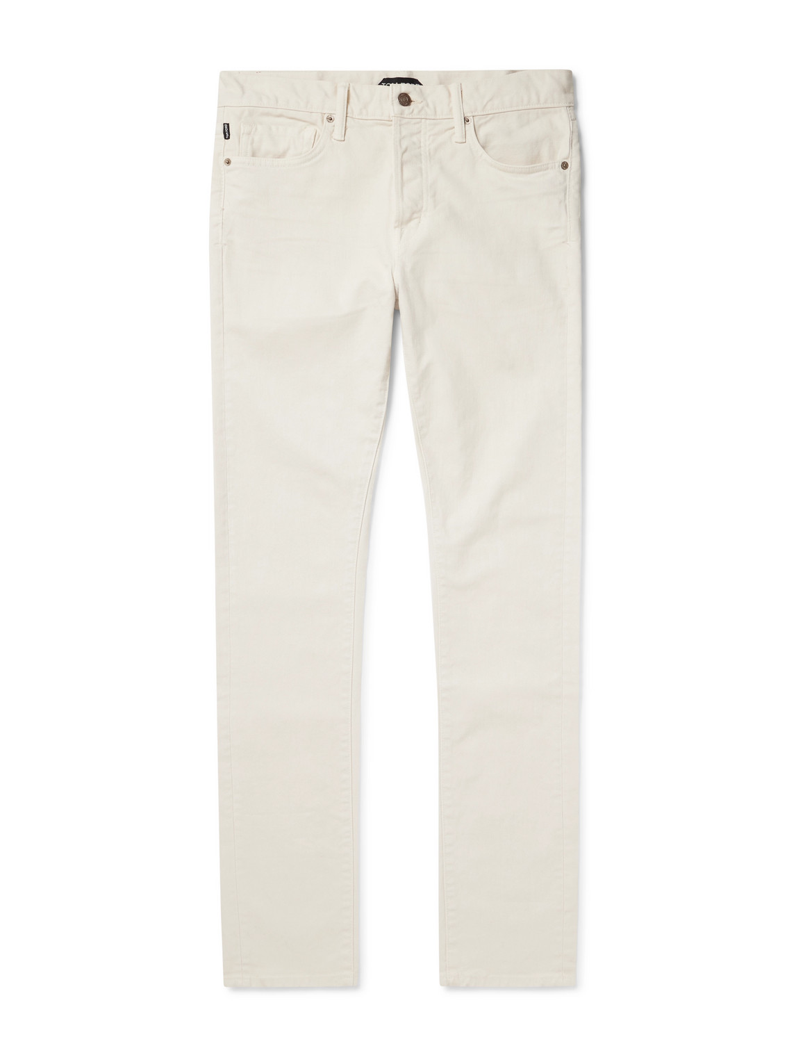 Tom Ford Slim-fit Jeans In Neutrals