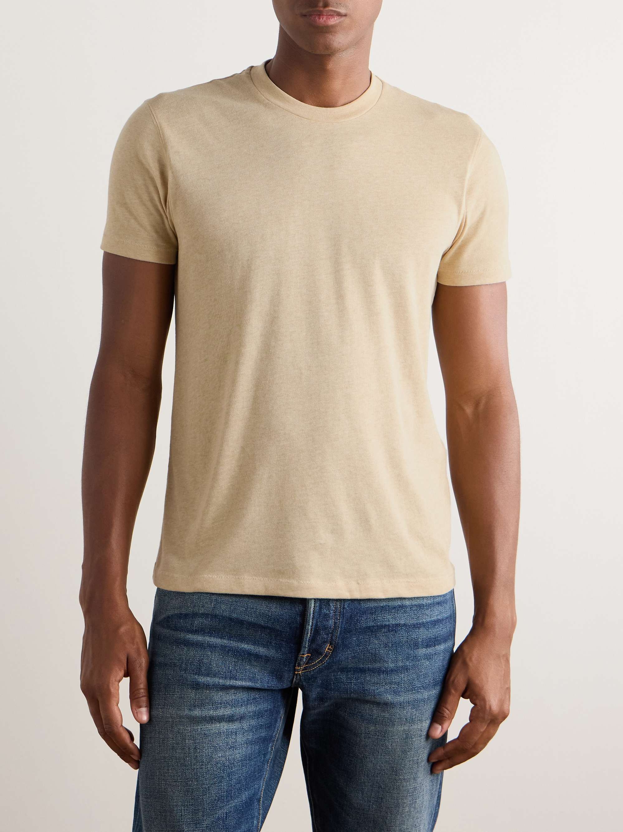 TOM FORD Cotton-Blend Jersey T-Shirt