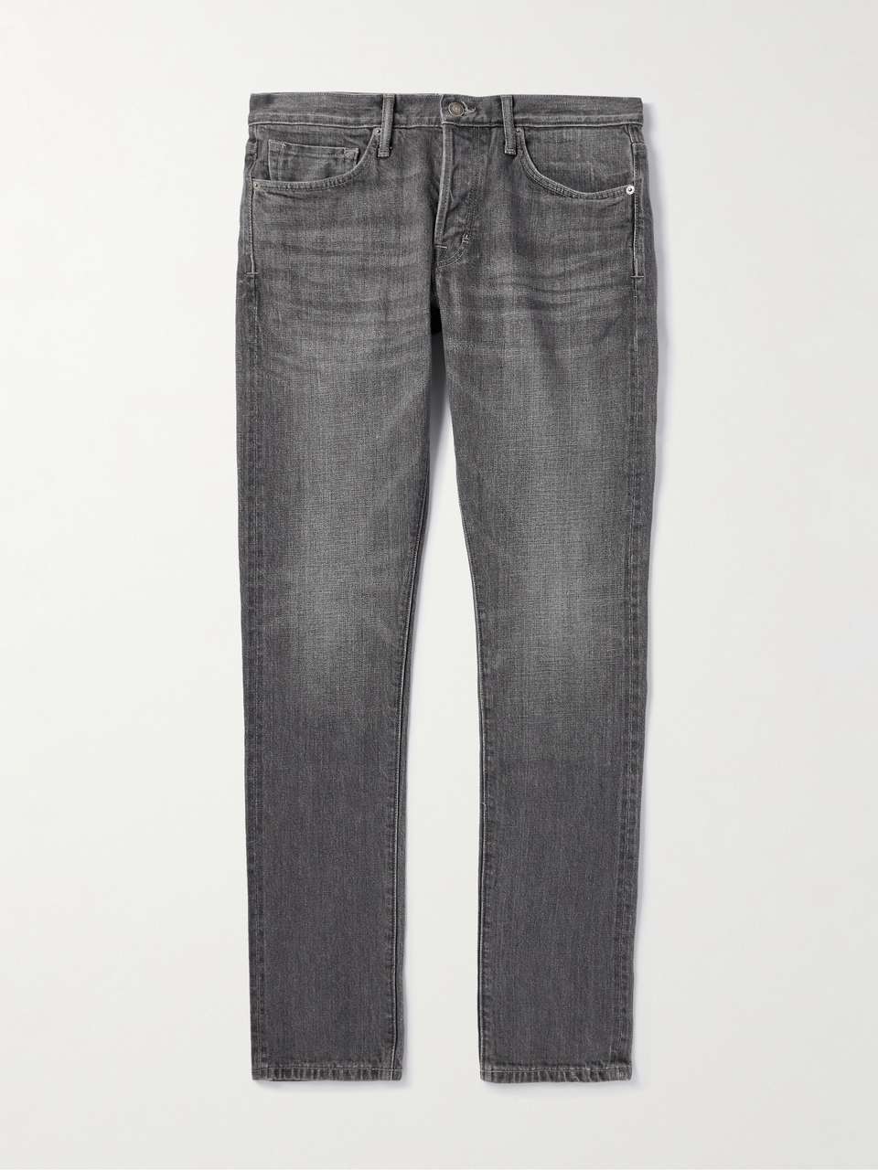 TOM FORD Slim-Fit Straight-Leg Selvedge Jeans for Men | MR PORTER