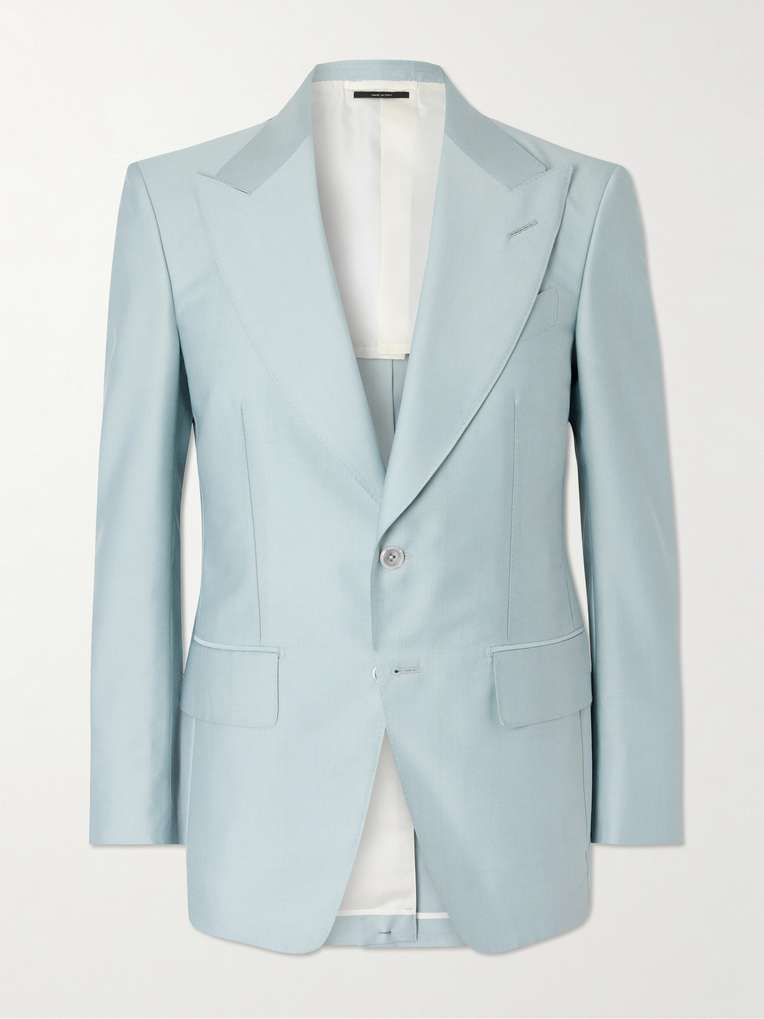 Tom Ford — Atticus Wool and Silk-Blend Twill Suit Jacket