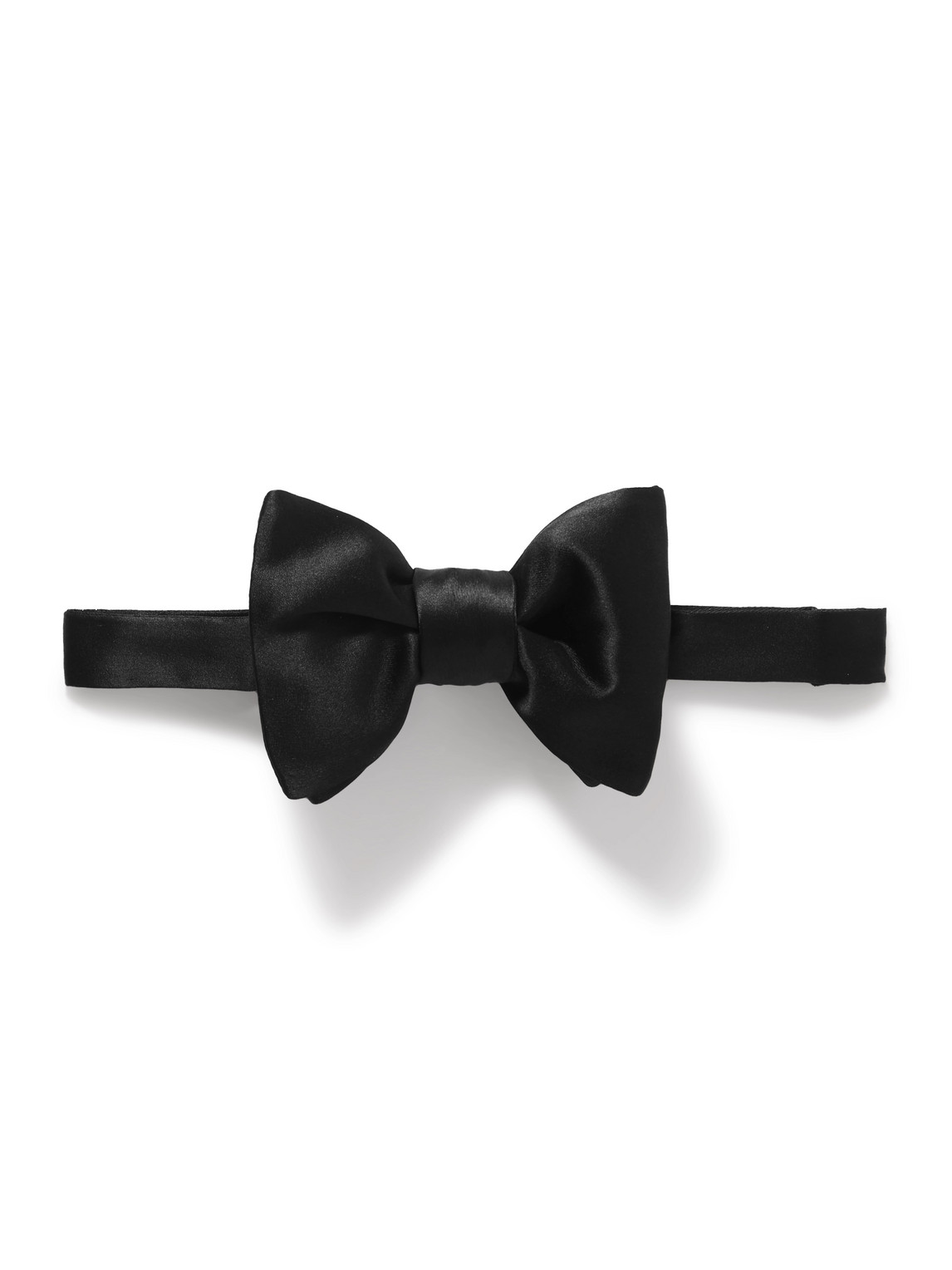 Tom Ford Pre-tied Silk-satin Bow Tie In Black
