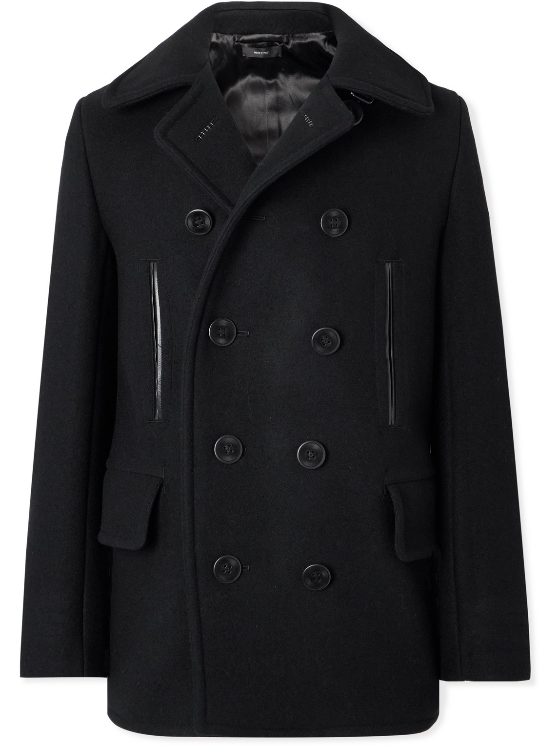 Tom Ford Outwear Rain Coat In Black