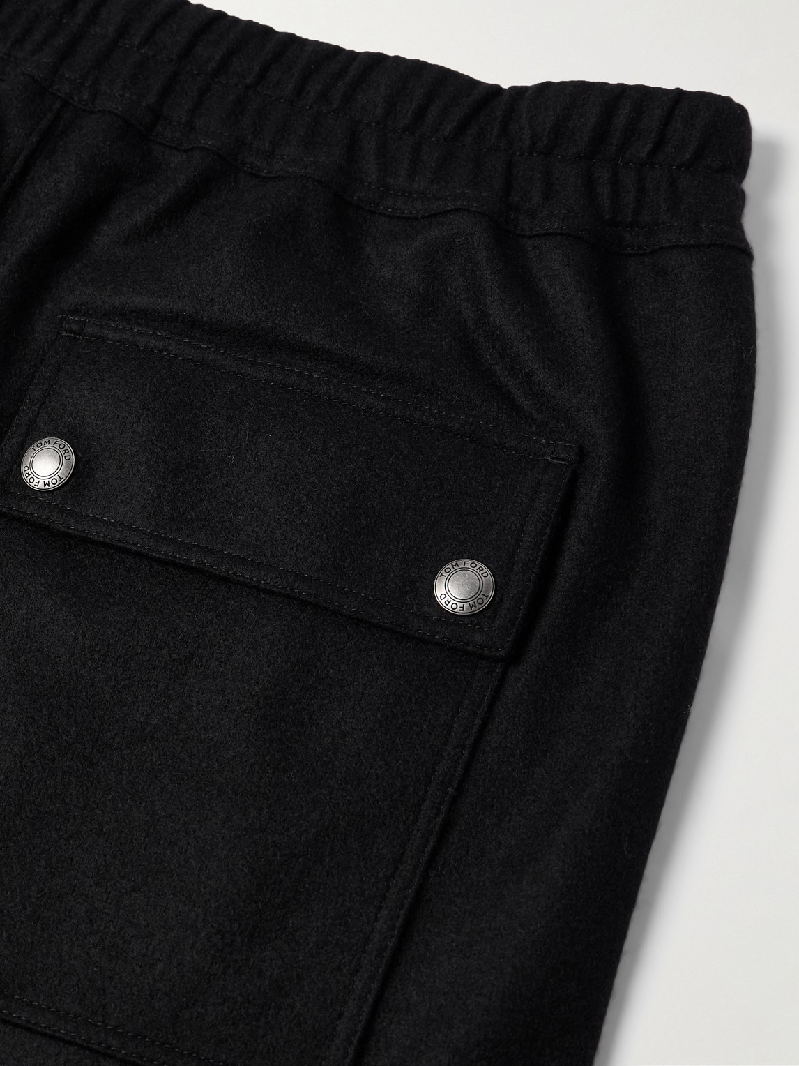 Straight-Leg Pleated Cashmere Sweatpants - Men | Image | 4