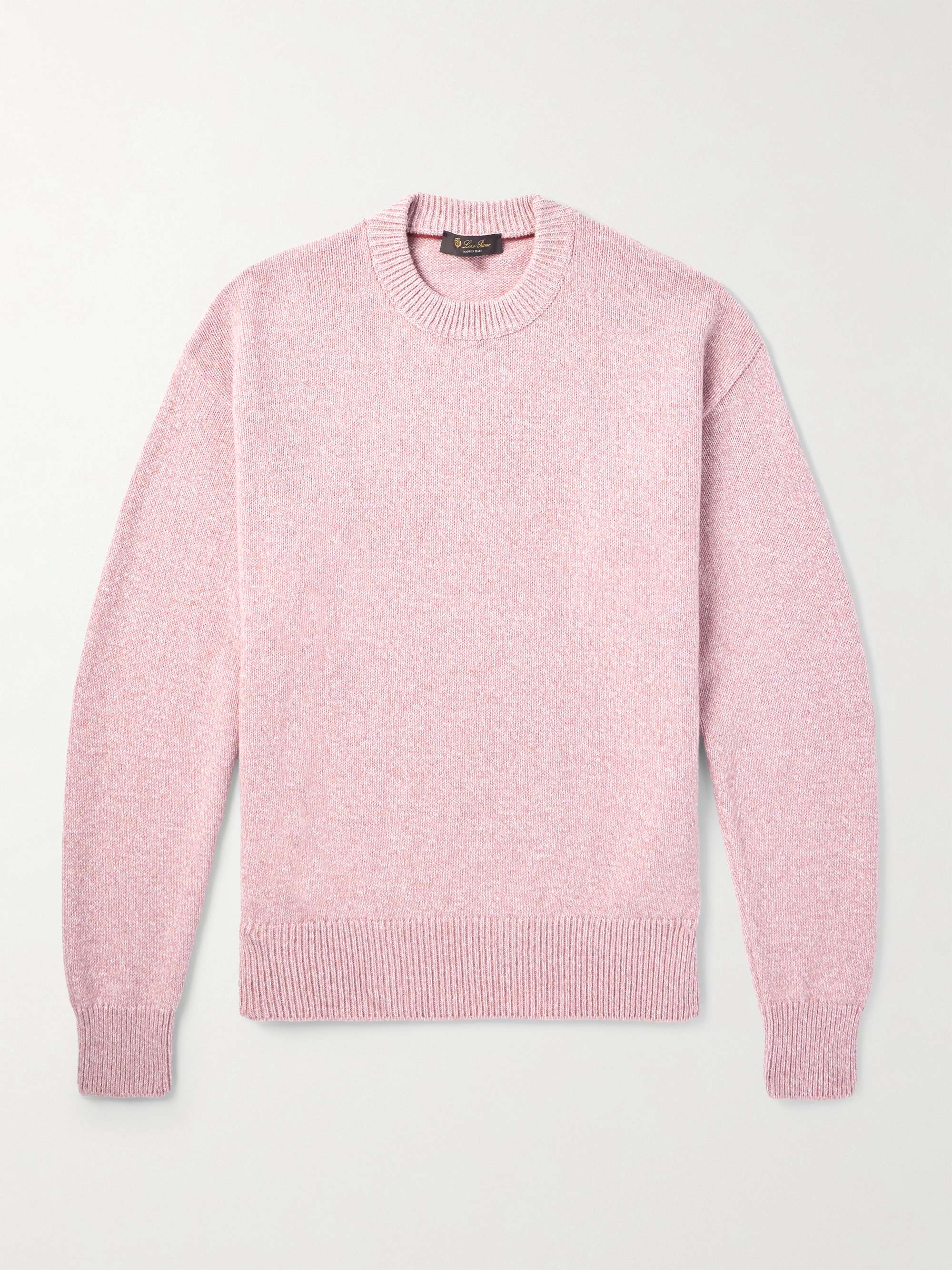 LORO PIANA Cotton and Cashmere-Blend Sweater for Men | MR PORTER