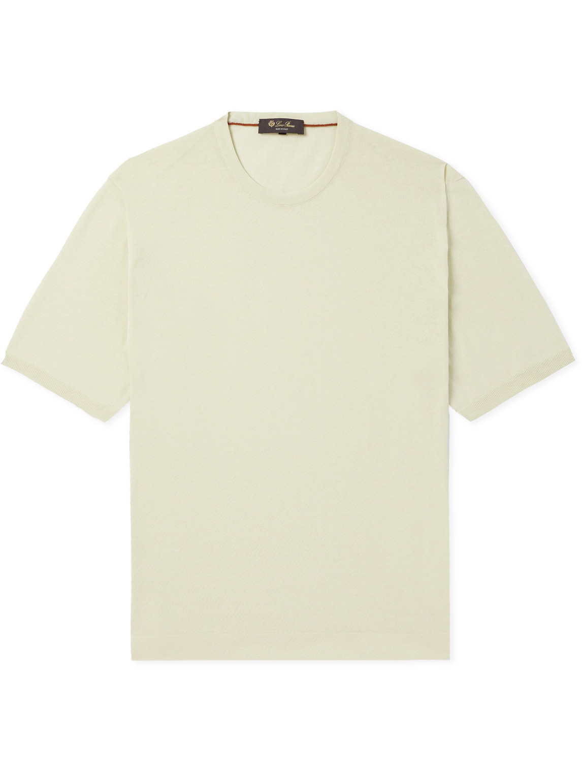 Loro Piana Bay Cotton T-shirt In Green