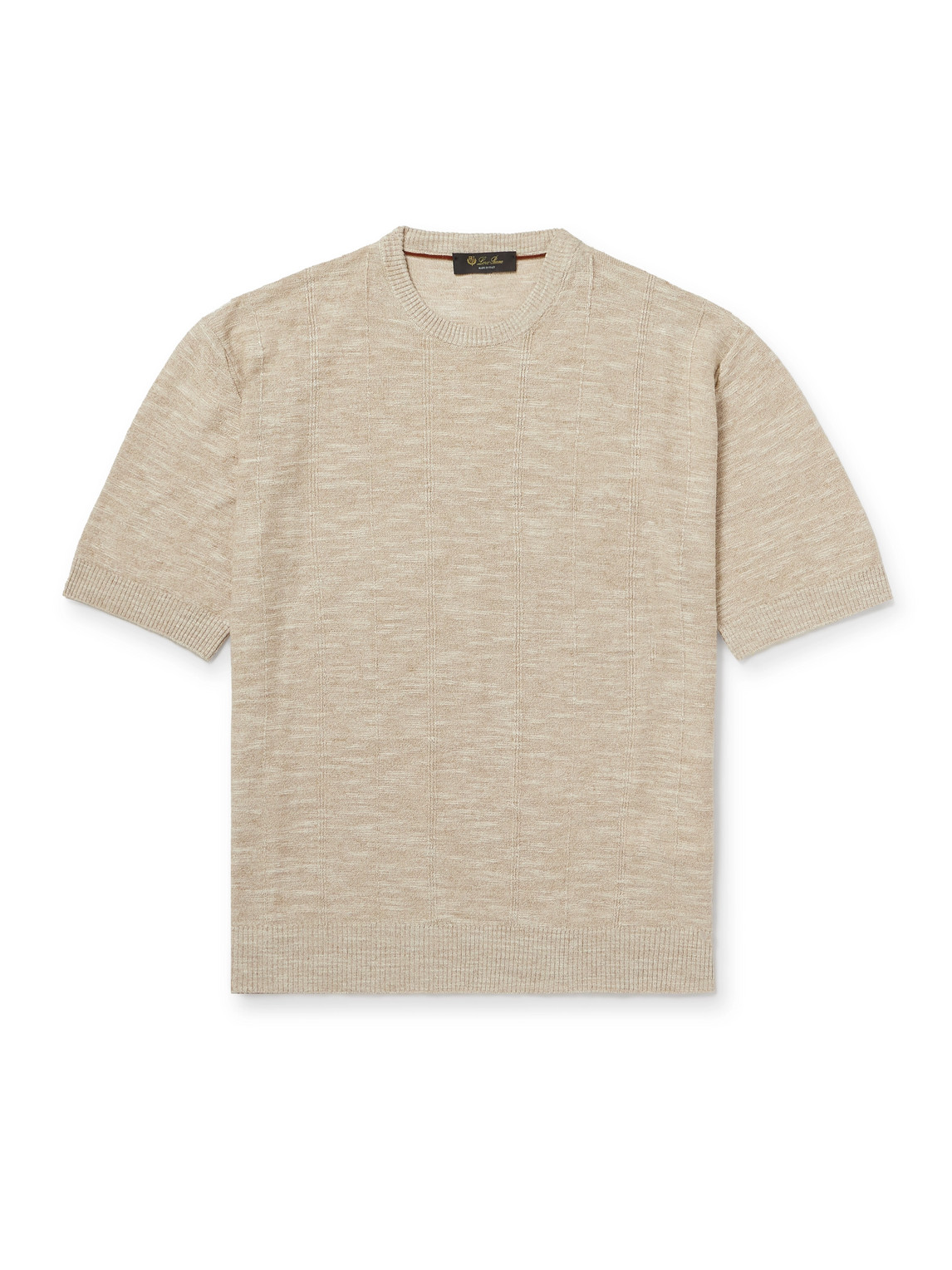 Tori Linen and Silk-Blend T-Shirt