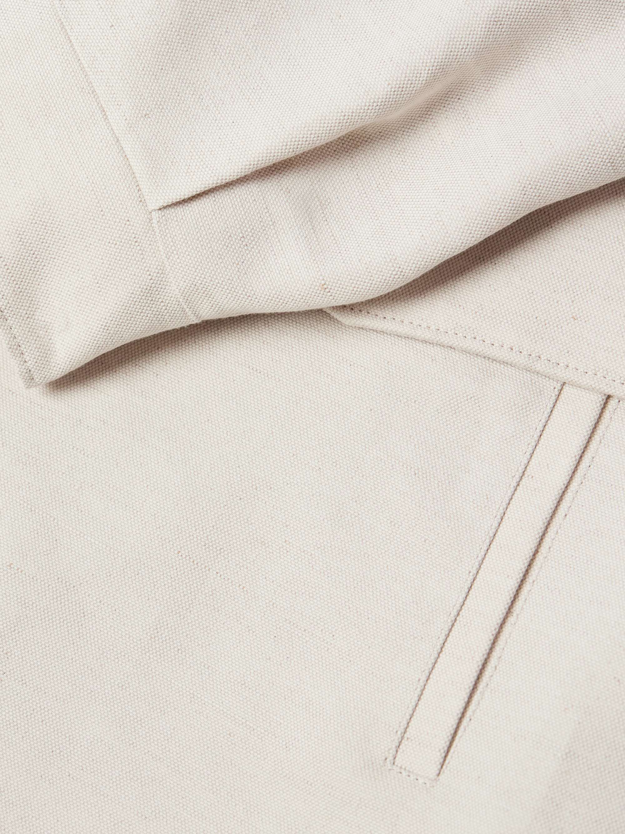 LORO PIANA Traveler Rain System® Cotton and Linen-Blend Field Jacket
