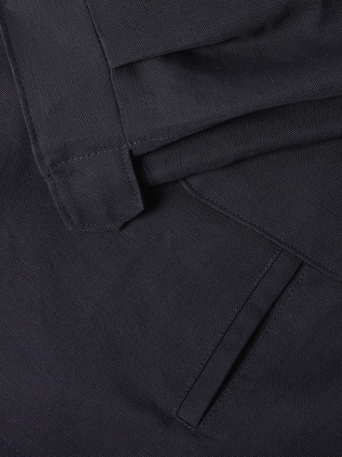 Shop Loro Piana Traveler Rain System® Cotton And Linen-blend Field Jacket In Blue