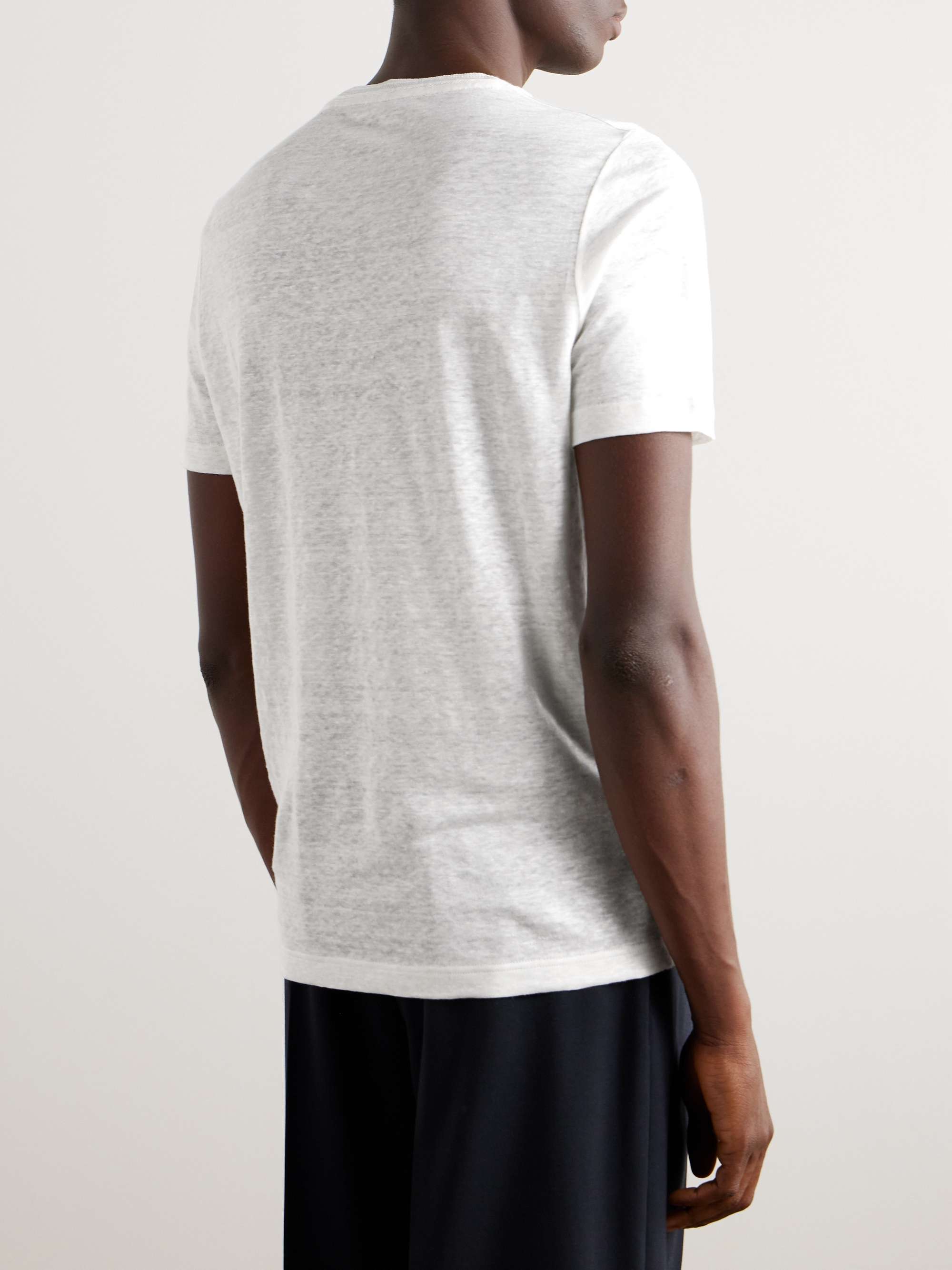 LORO PIANA Linen-Jersey T-Shirt