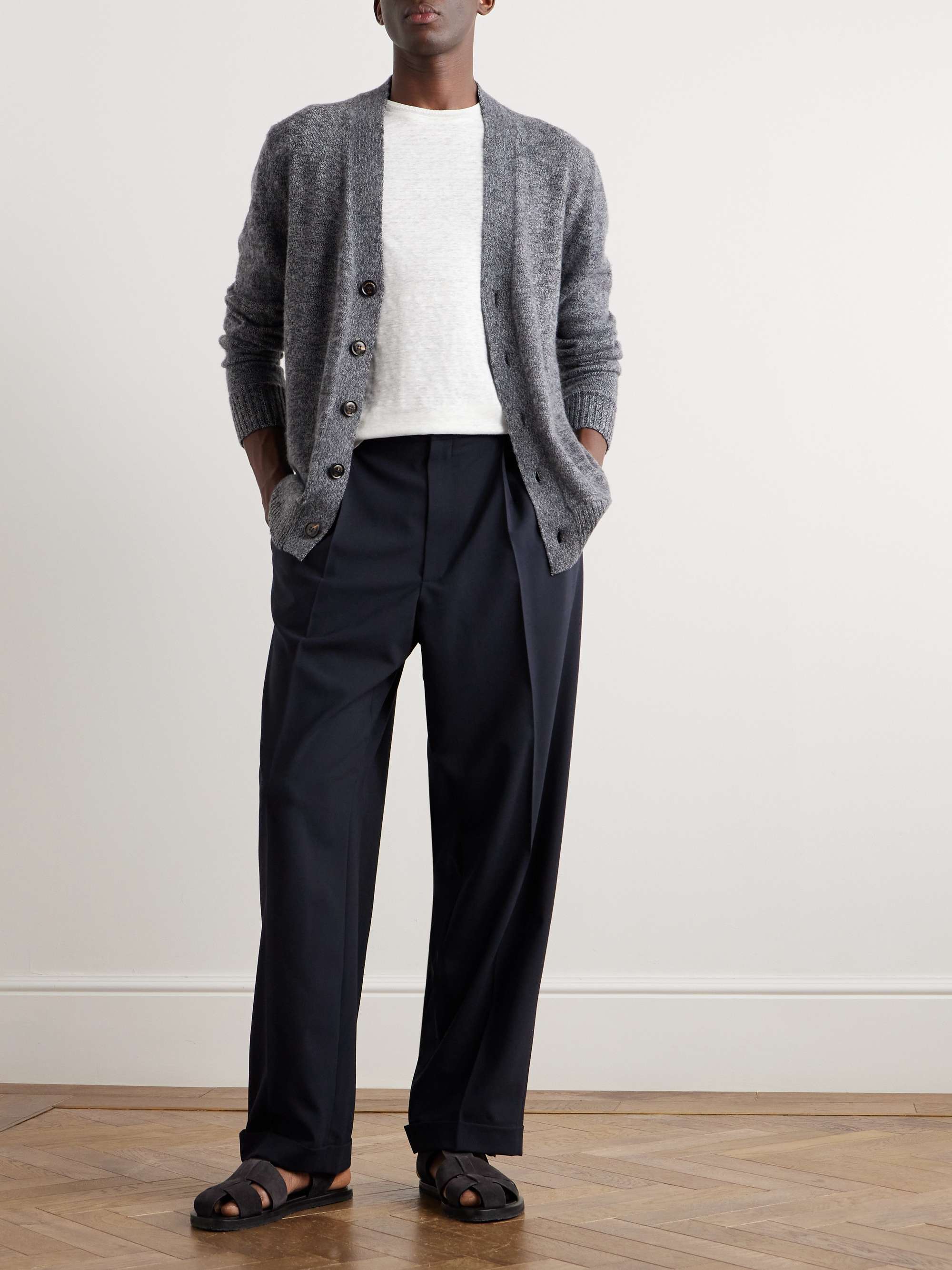 LORO PIANA Linen-Jersey T-Shirt