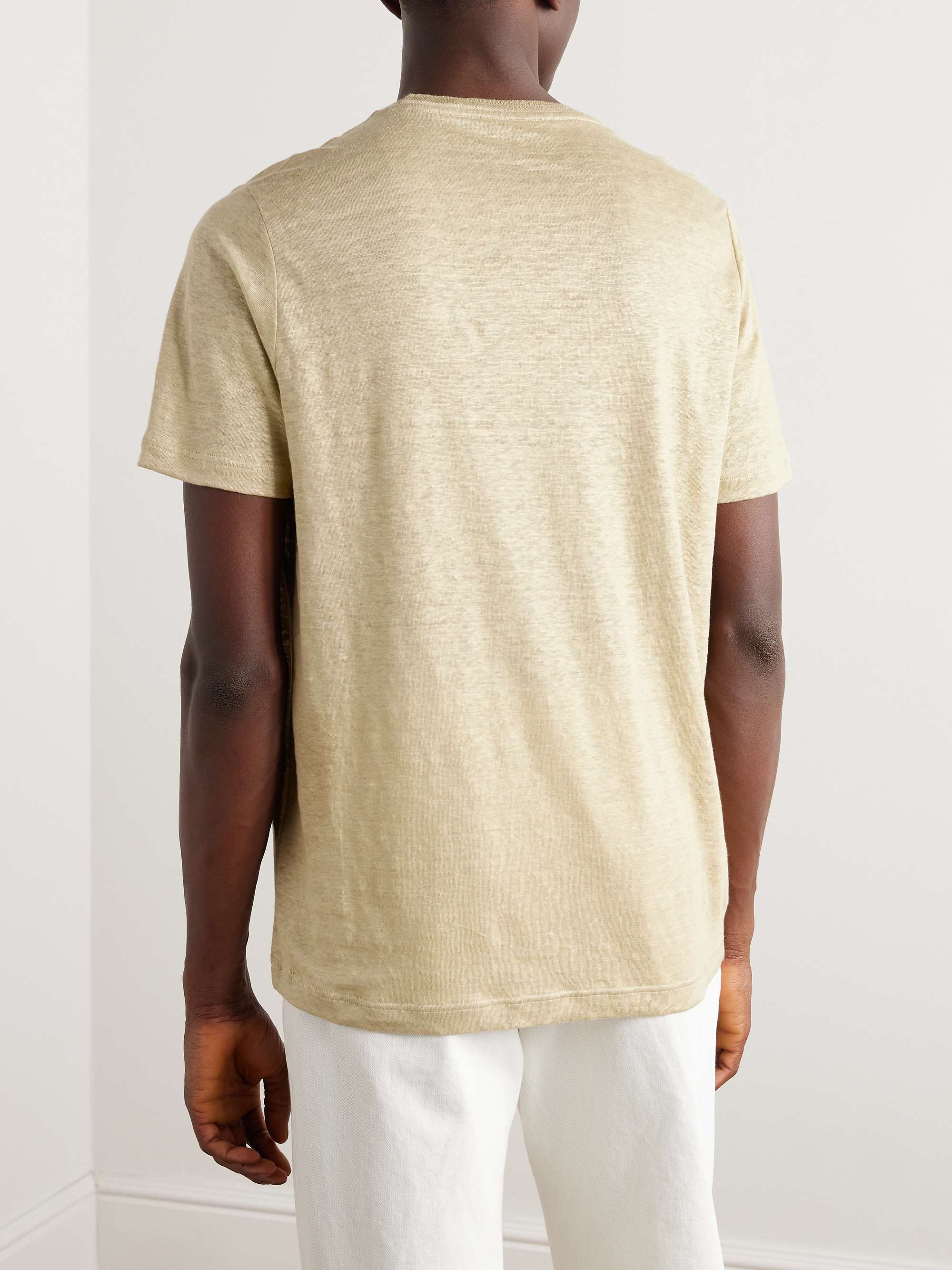 LORO PIANA Linen-Jersey T-Shirt