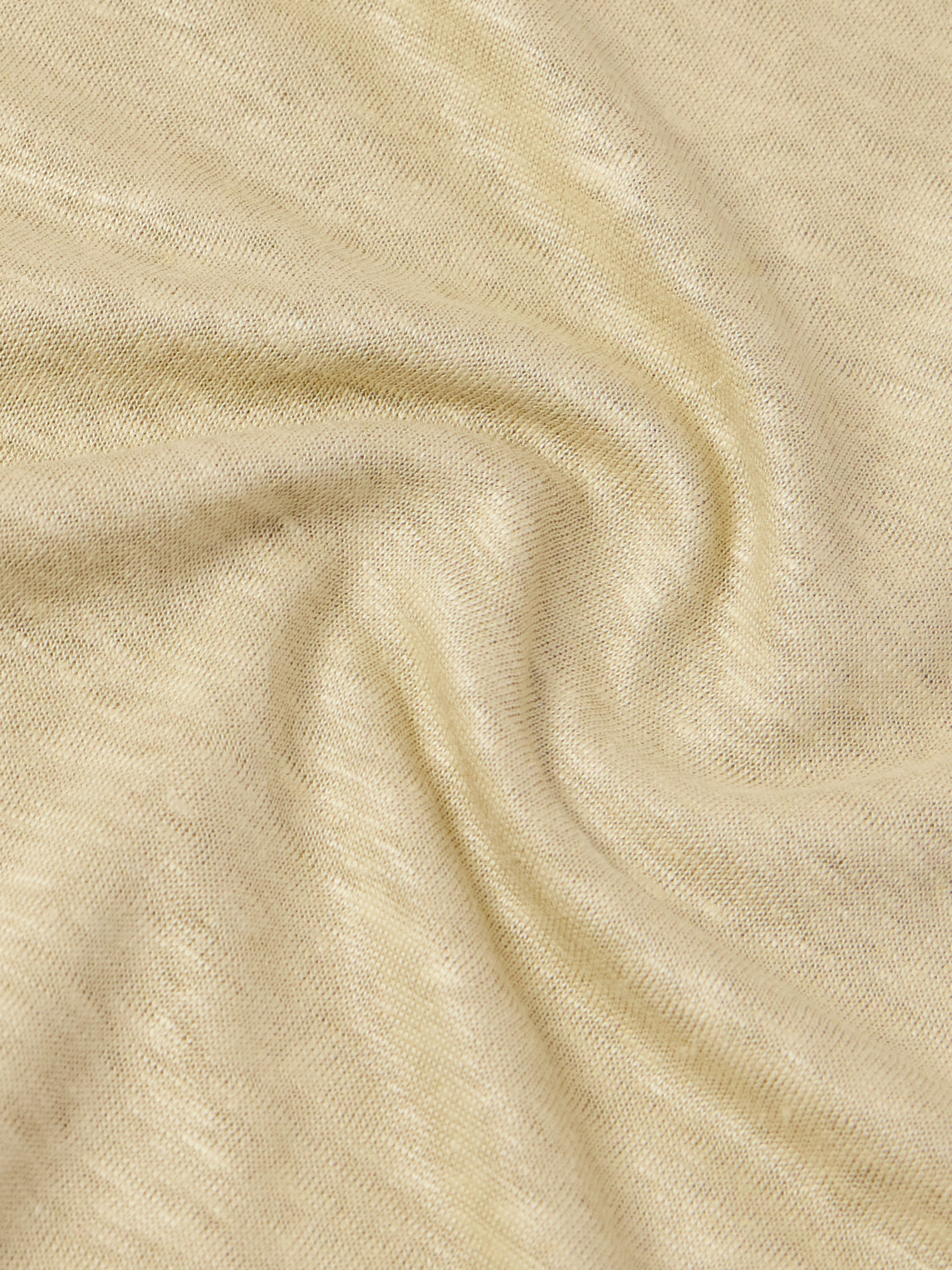 Loro Piana Linen T-shirt In Neutrals