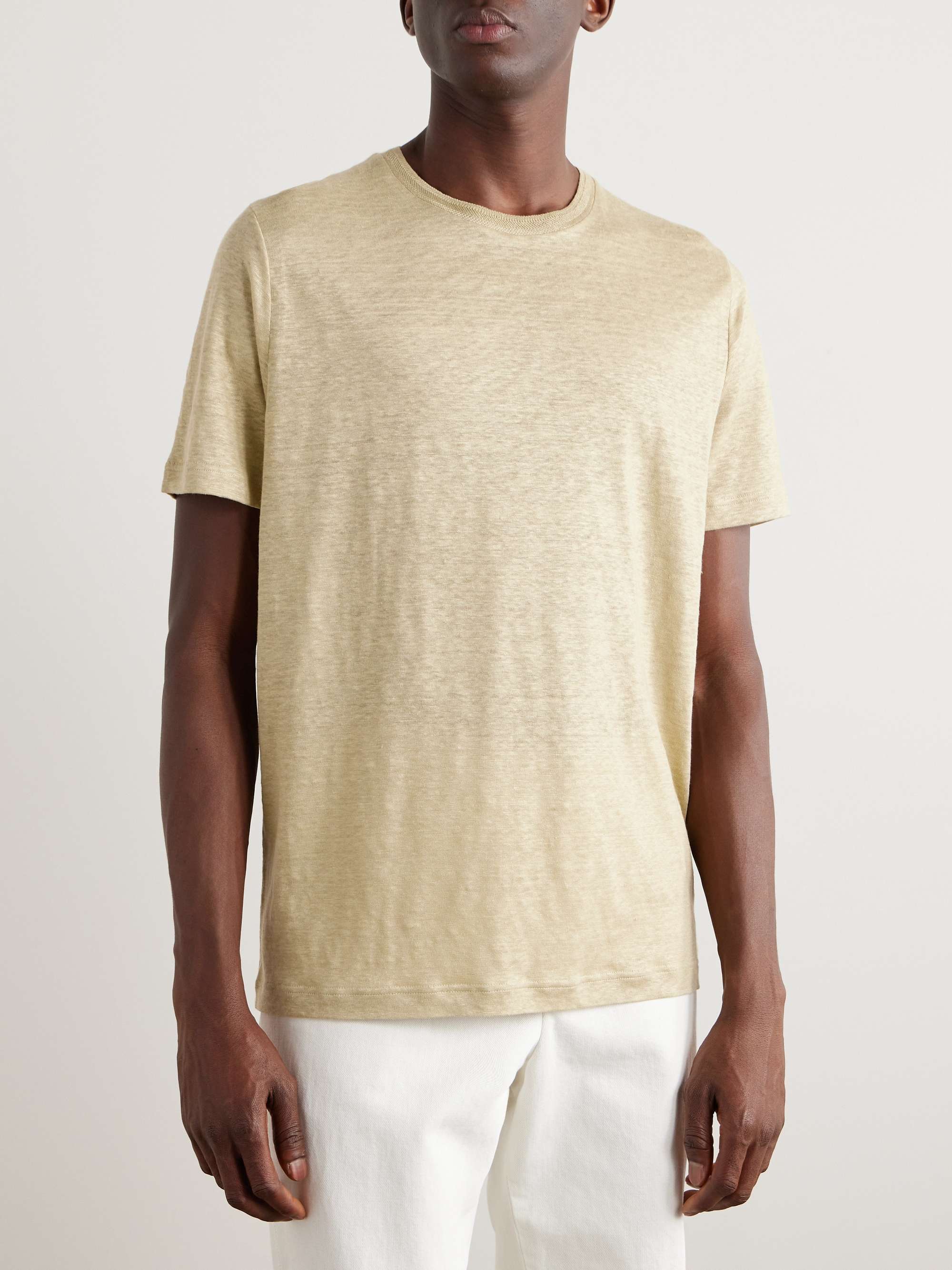 LORO PIANA Linen-Jersey T-Shirt