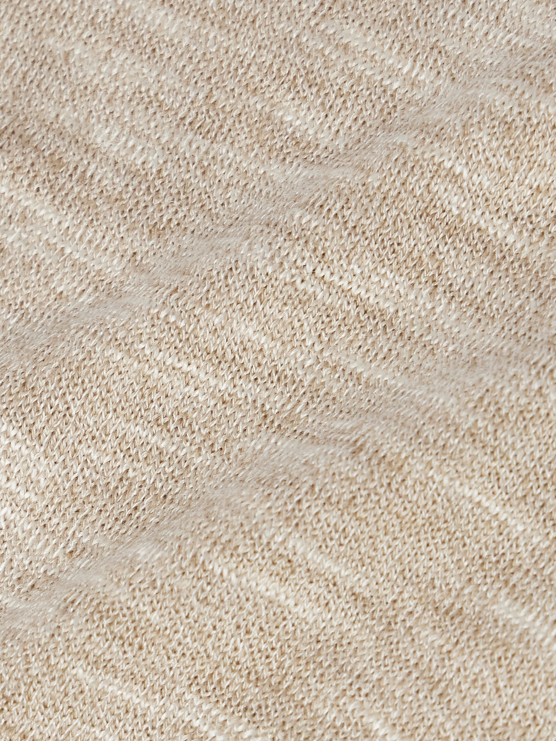 Loro Piana Linen And Silk-blend Sweater In Neutrals