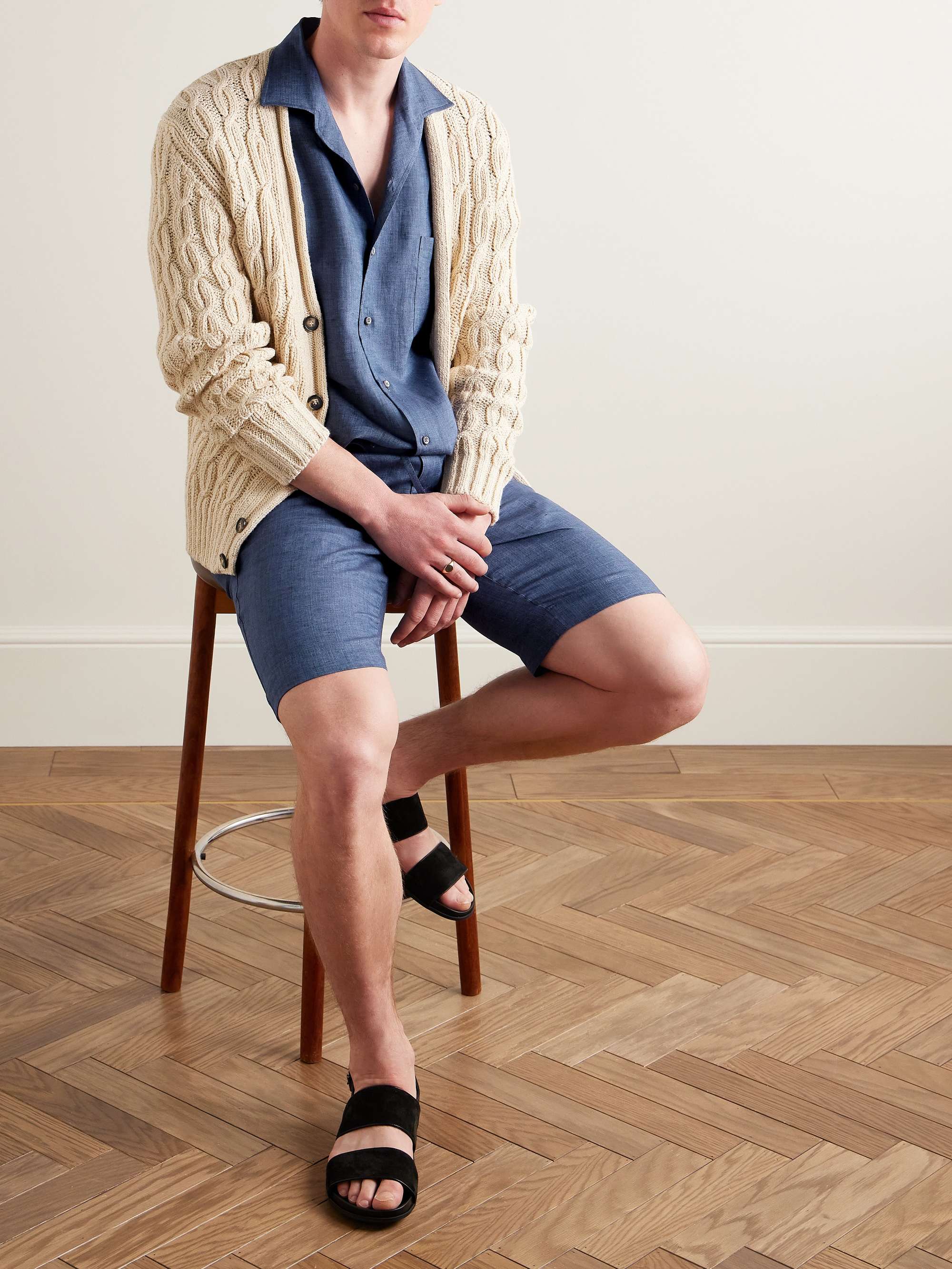 LORO PIANA 애리조나 리넨 셔츠