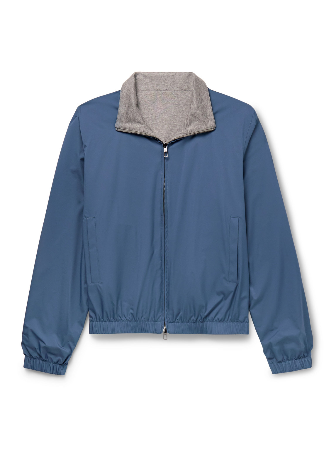 Reversible Windmate® Storm System® Nylon and Cashmere Blouson Jacket