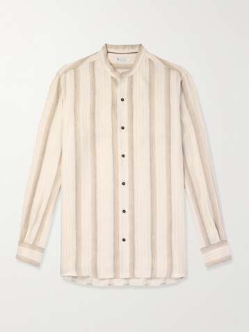 Loro Piana メンズ ストライプシャツ | ミスターポーター