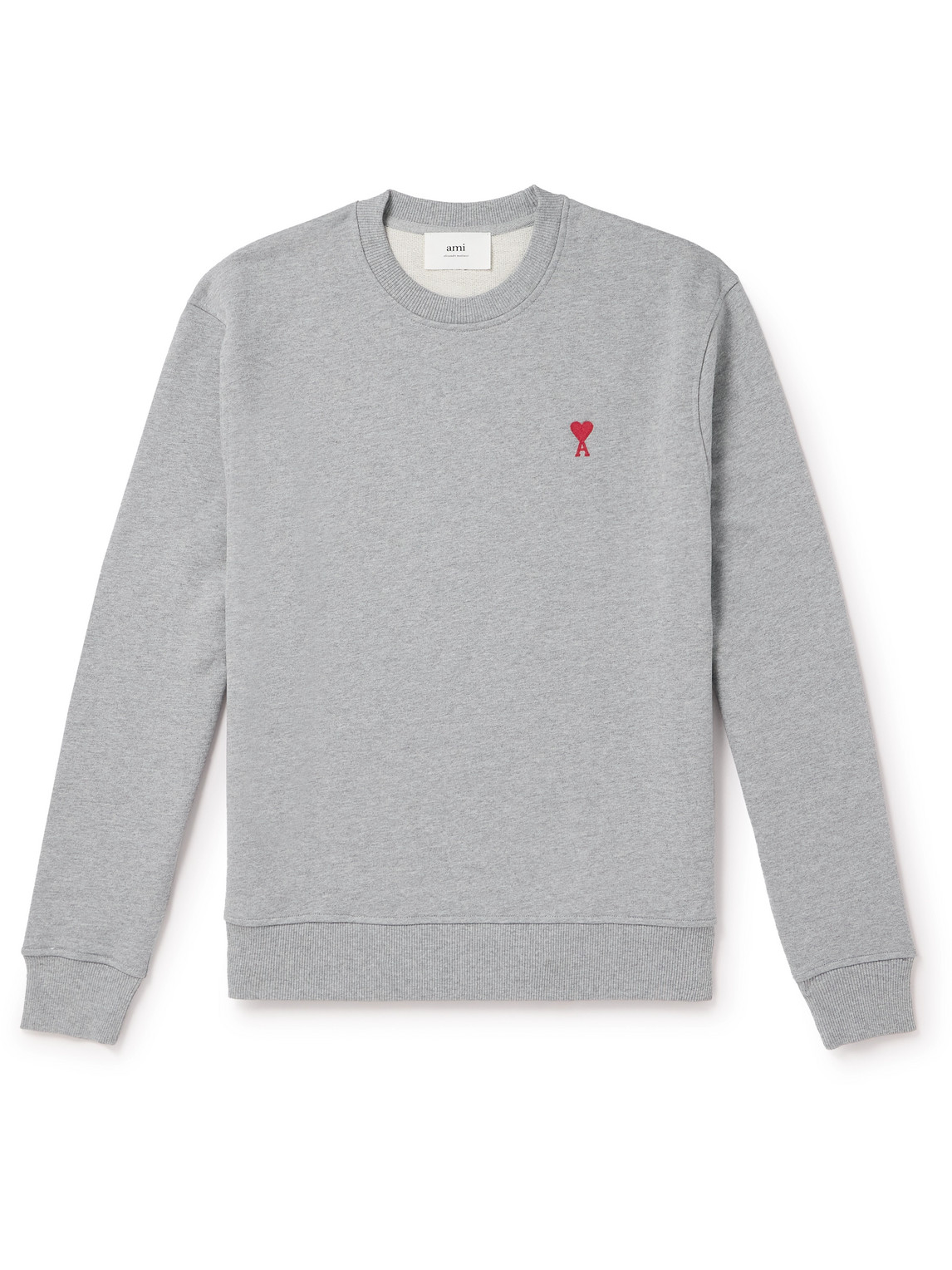 Logo-Embroidered Cotton-Jersey Sweatshirt