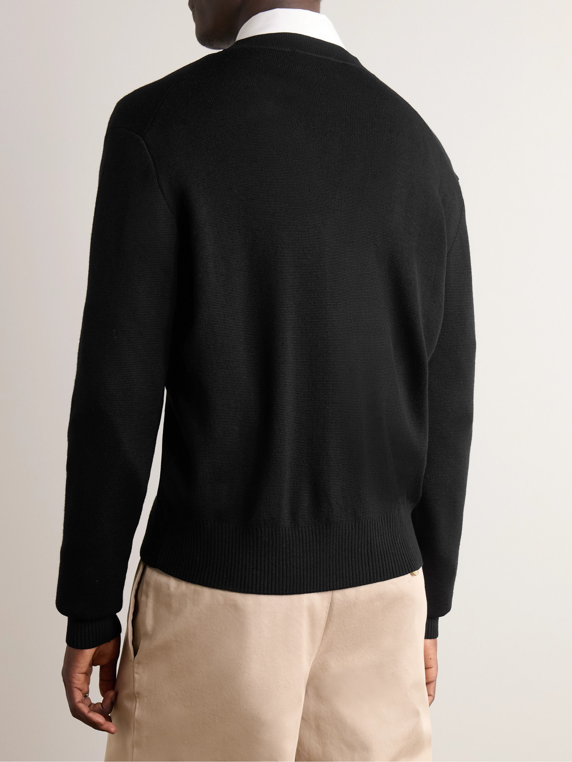 Ami Alexandre Mattiussi Ami Paris Ami Paris De Coeur Cardigan In Black