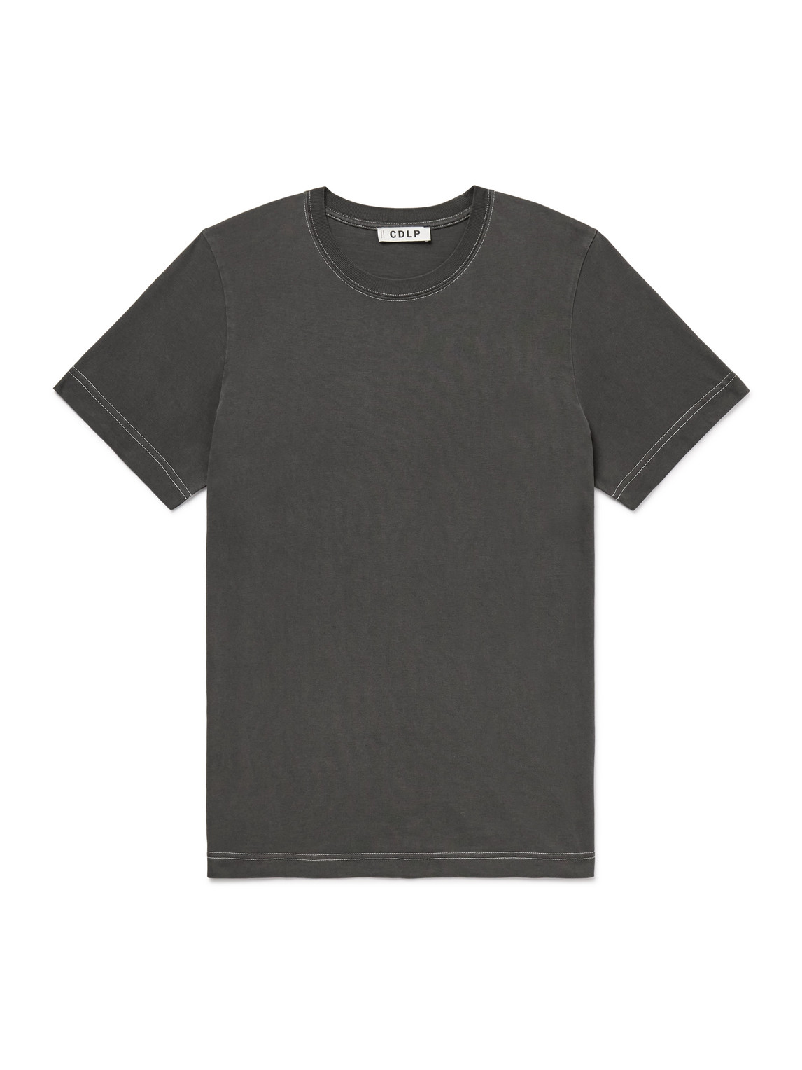 Cdlp Lyocell And Pima Cotton-blend Jersey T-shirt In Gray