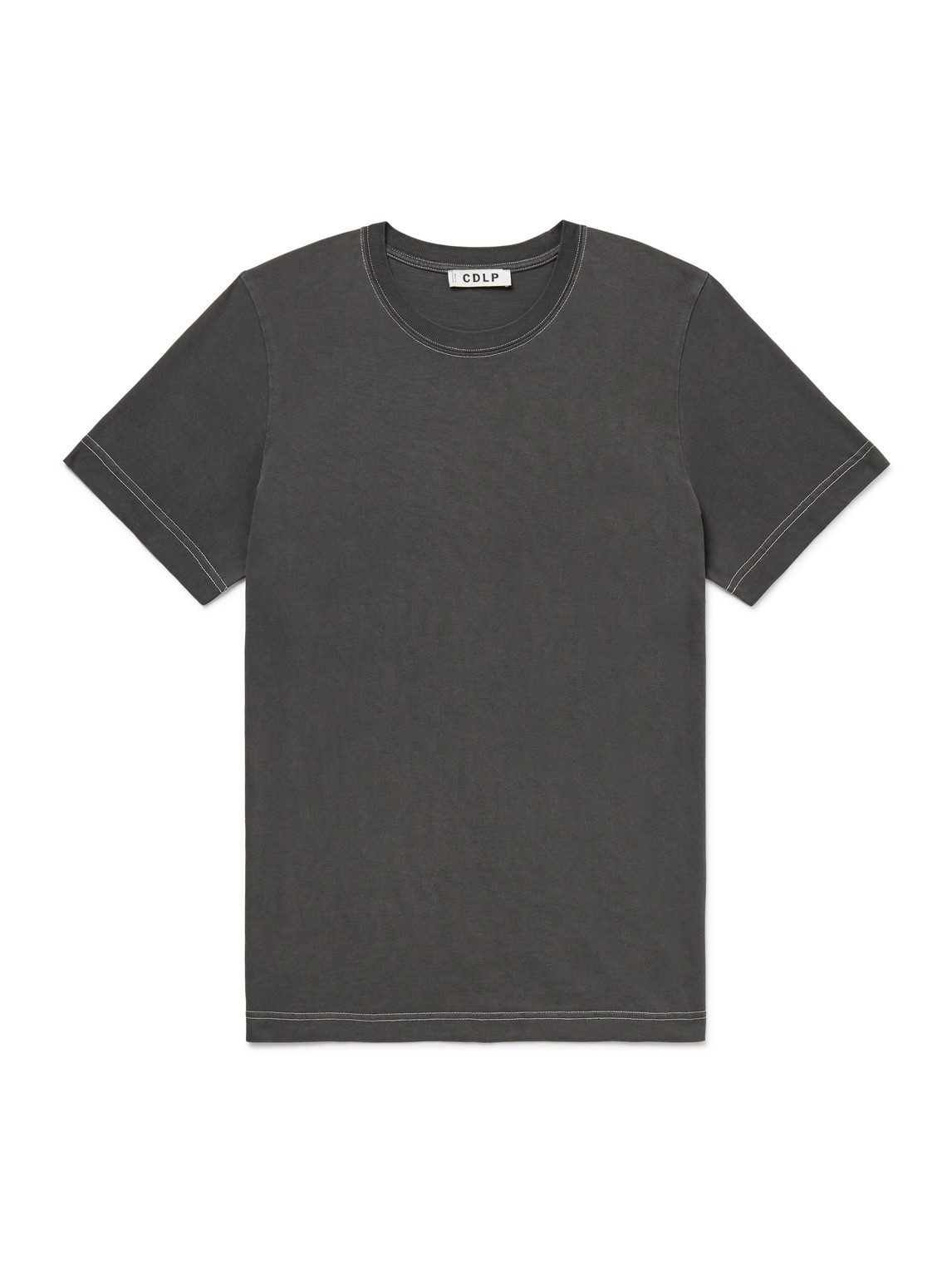 Cdlp Lyocell And Pima Cotton-blend Jersey T-shirt In Gray