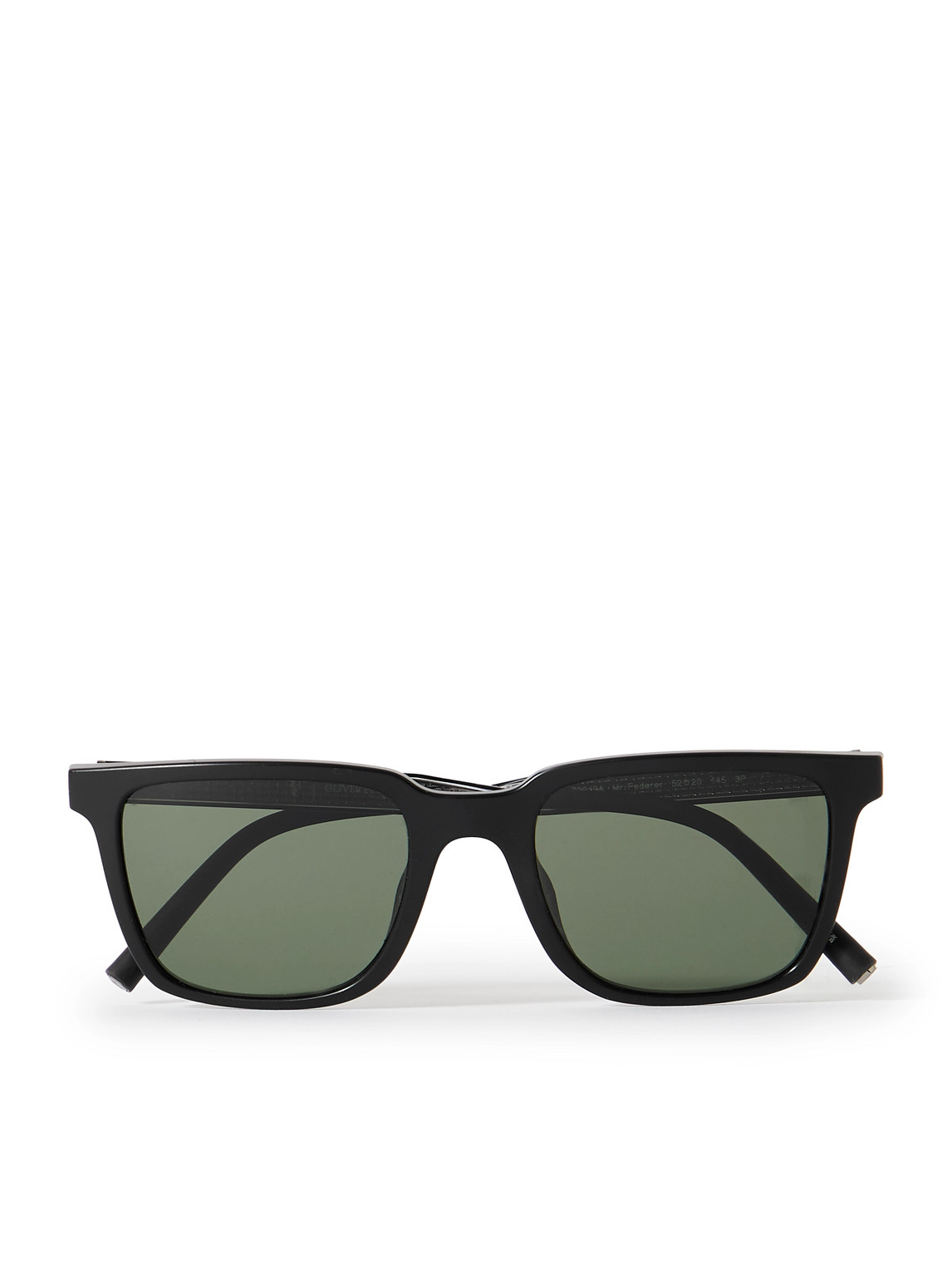 Oliver Peoples Roger Federer Square-frame Acetate Sunglasses In Green