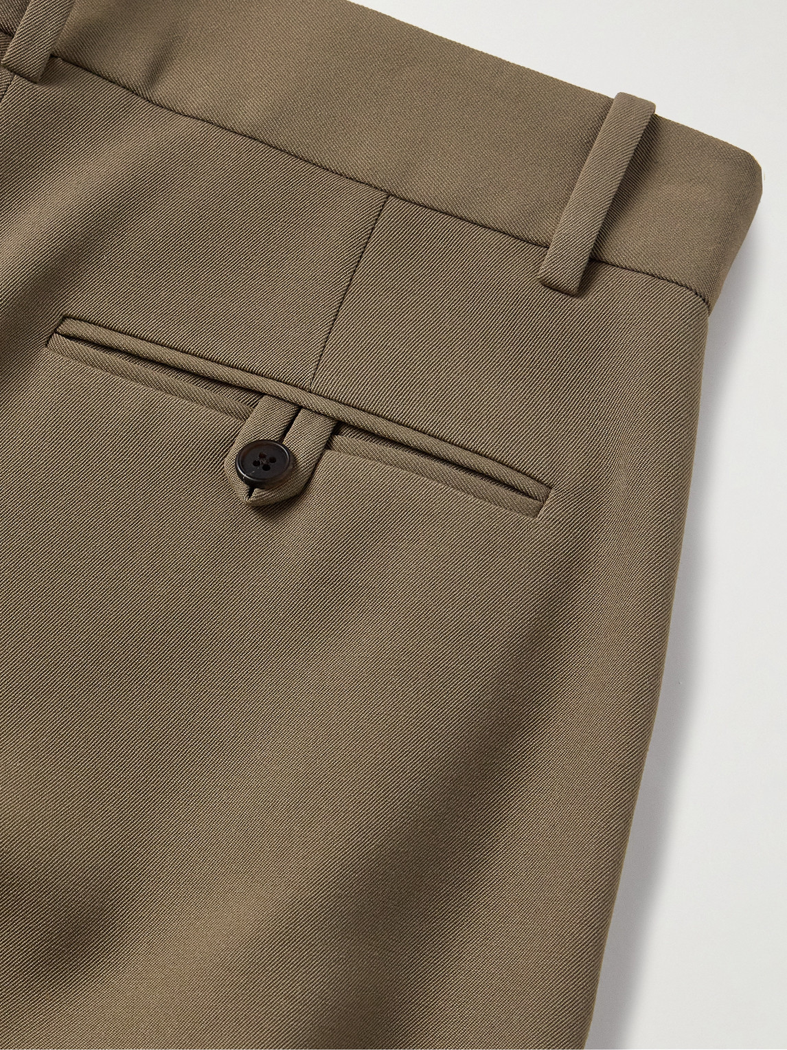 THE ROW BERKEL TAPERED WOOL-TWILL TROUSERS