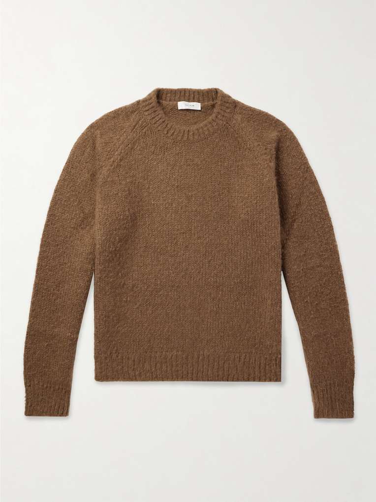 The Row — Bruno Brushed-Cashmere Sweater