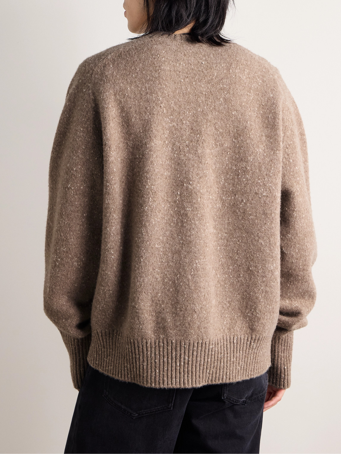 The Row Mansell Wool Sweater In Neutrals