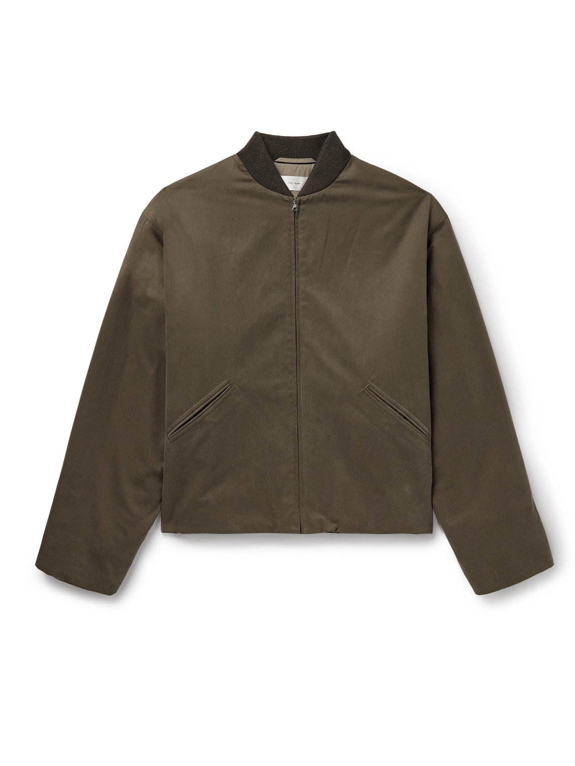 The Row Kongis Jacket In Brown