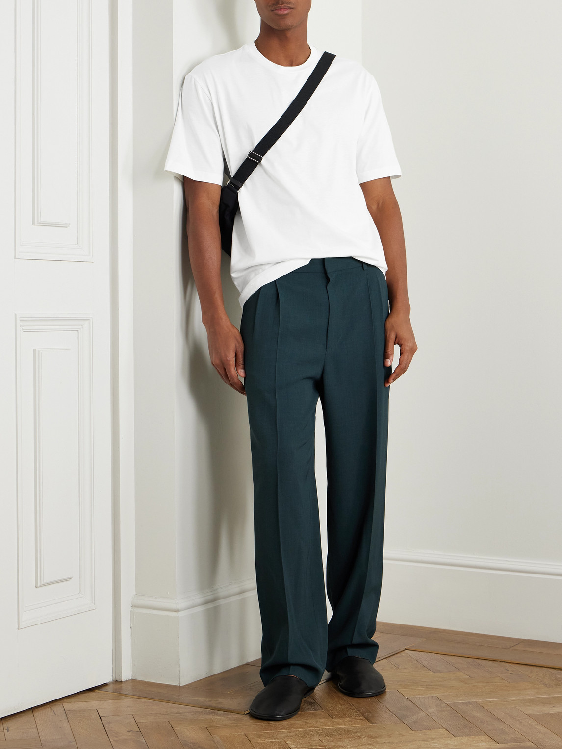 The Row Errigal Cotton-jersey T-shirt In White