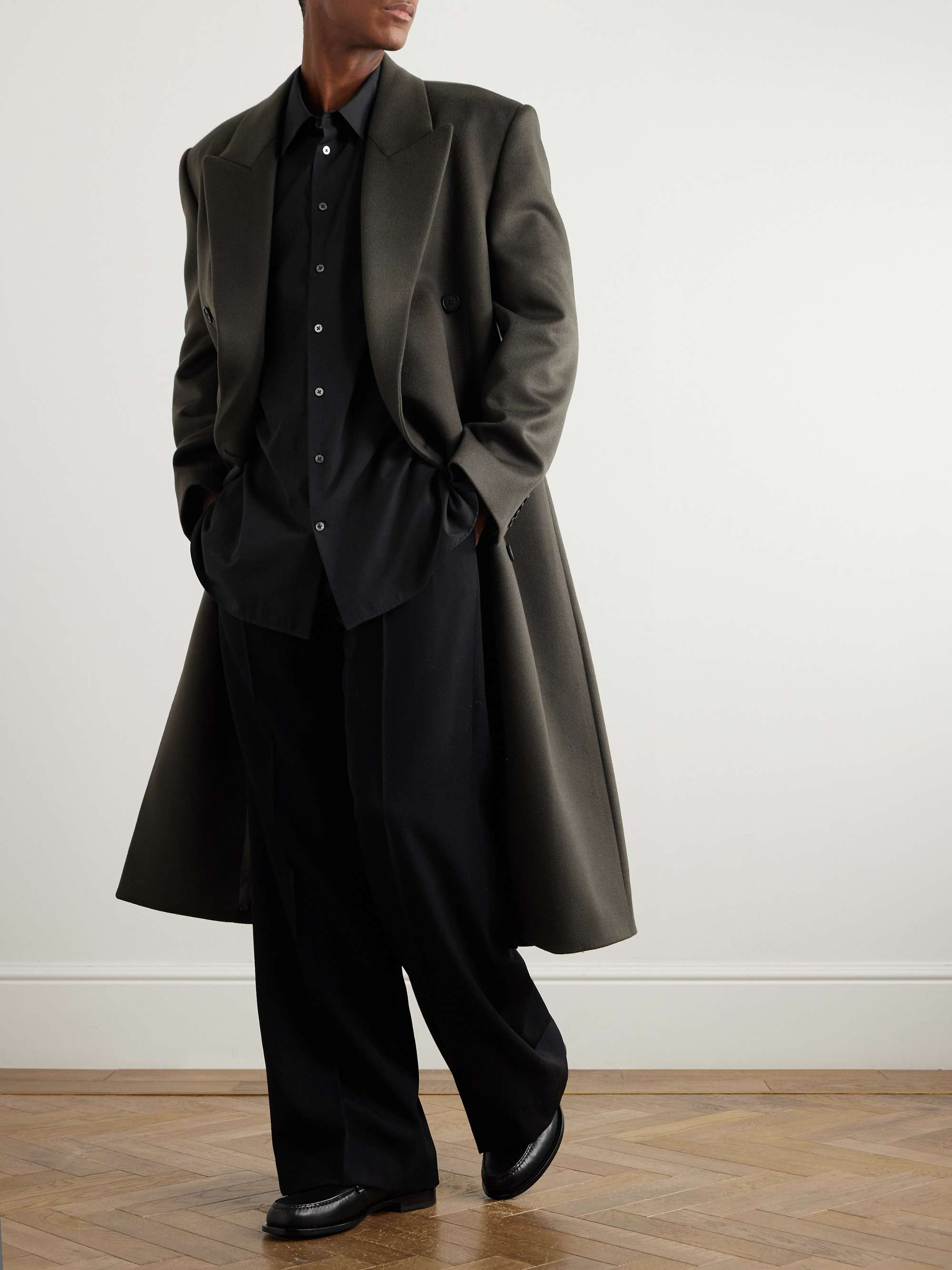 THE ROW Lukre Oversized Cotton-Poplin Shirt