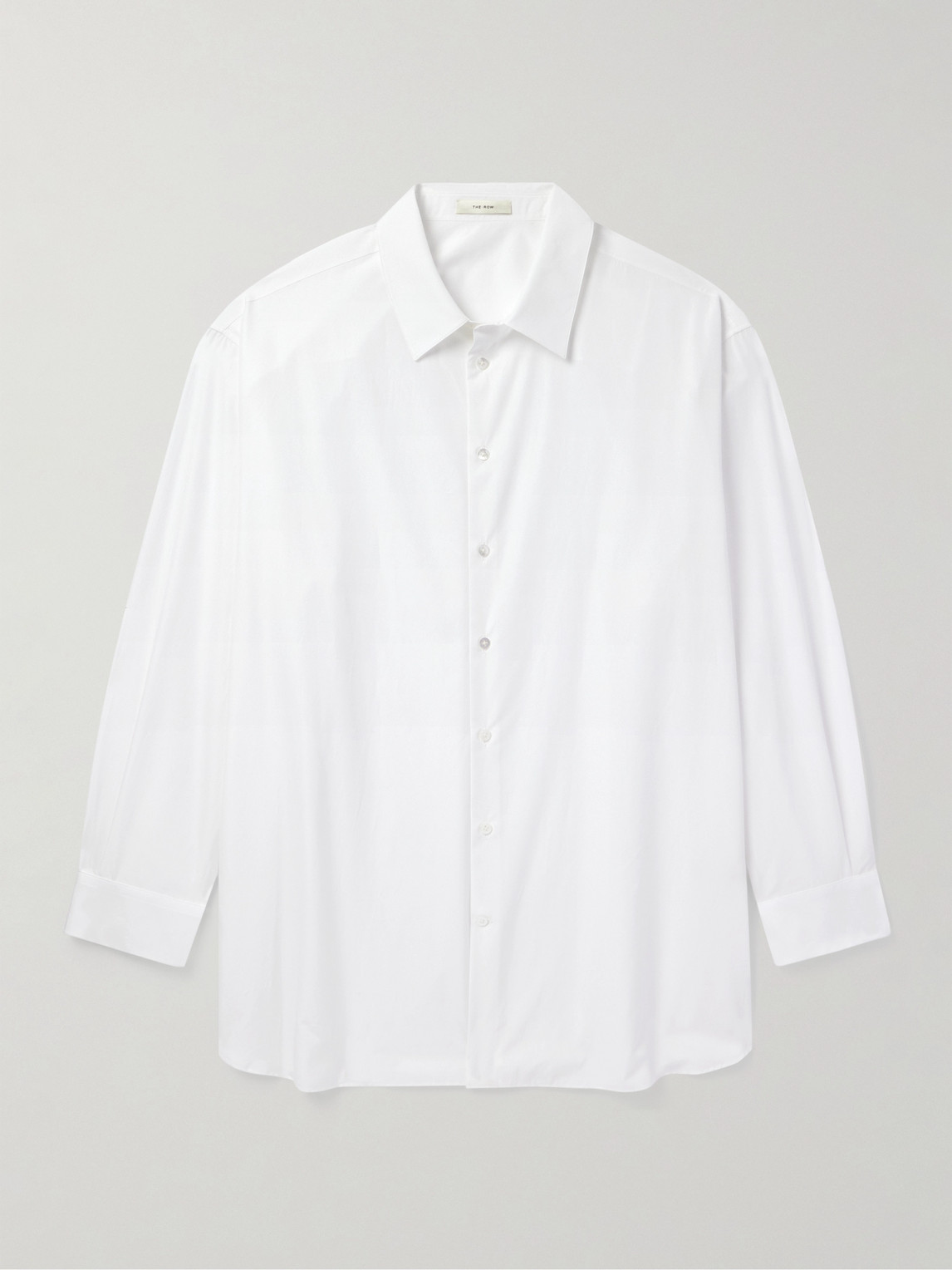 Lukre Oversized Cotton-Poplin Shirt