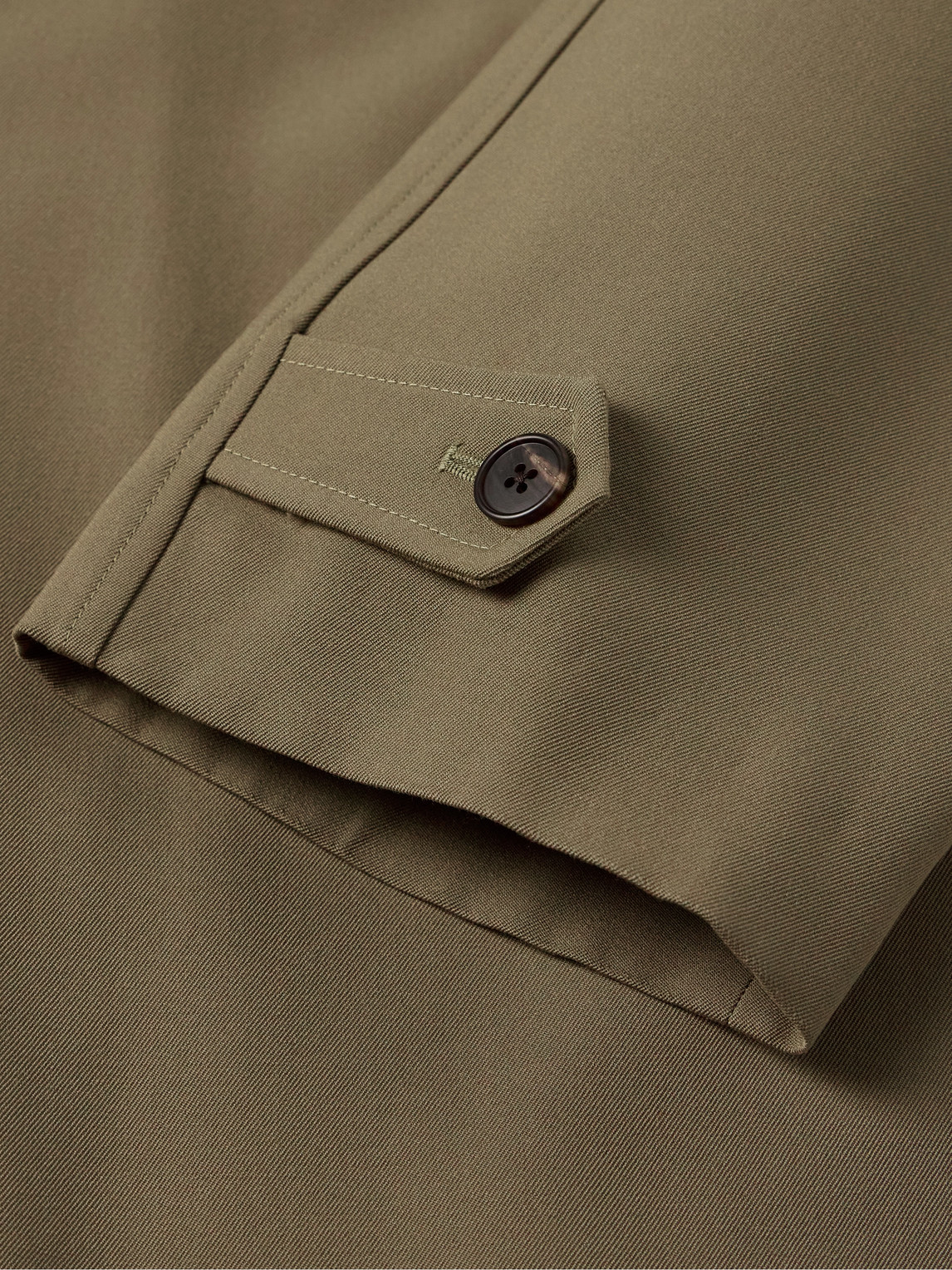THE ROW WALLACE WOOL-GABARDINE COAT