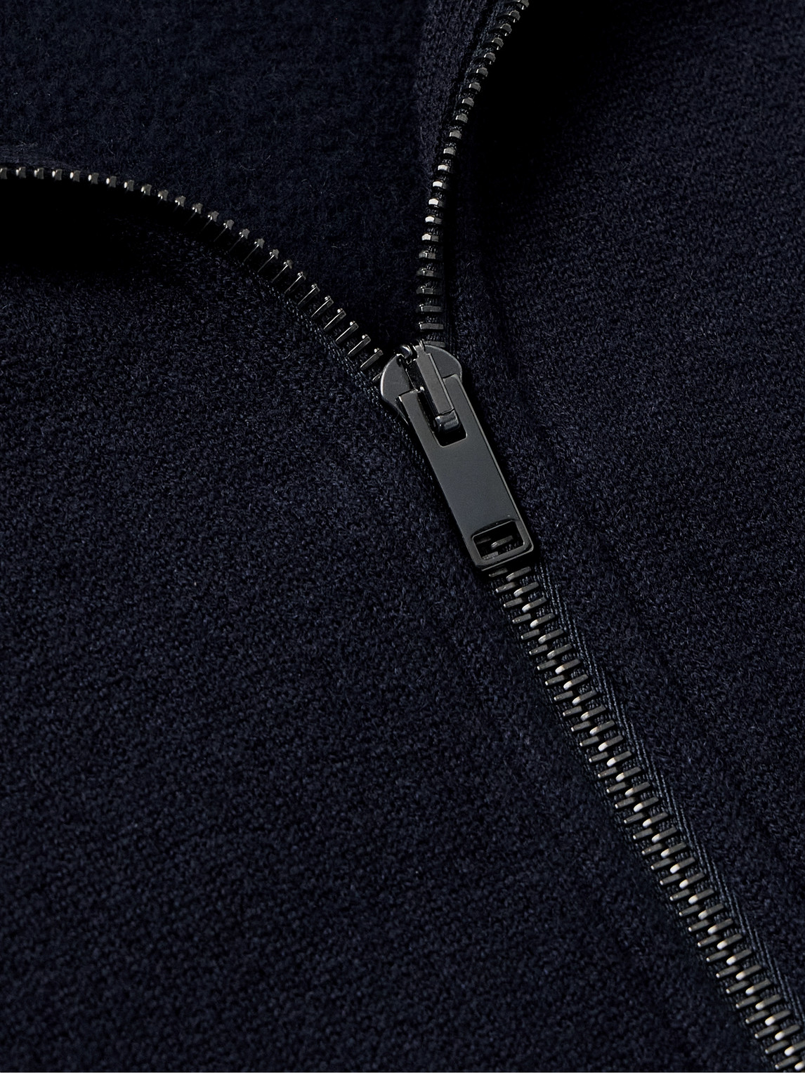 The Row Dazen Oversized Cashmere And Cotton-blend Zip-up Cardigan In Blue