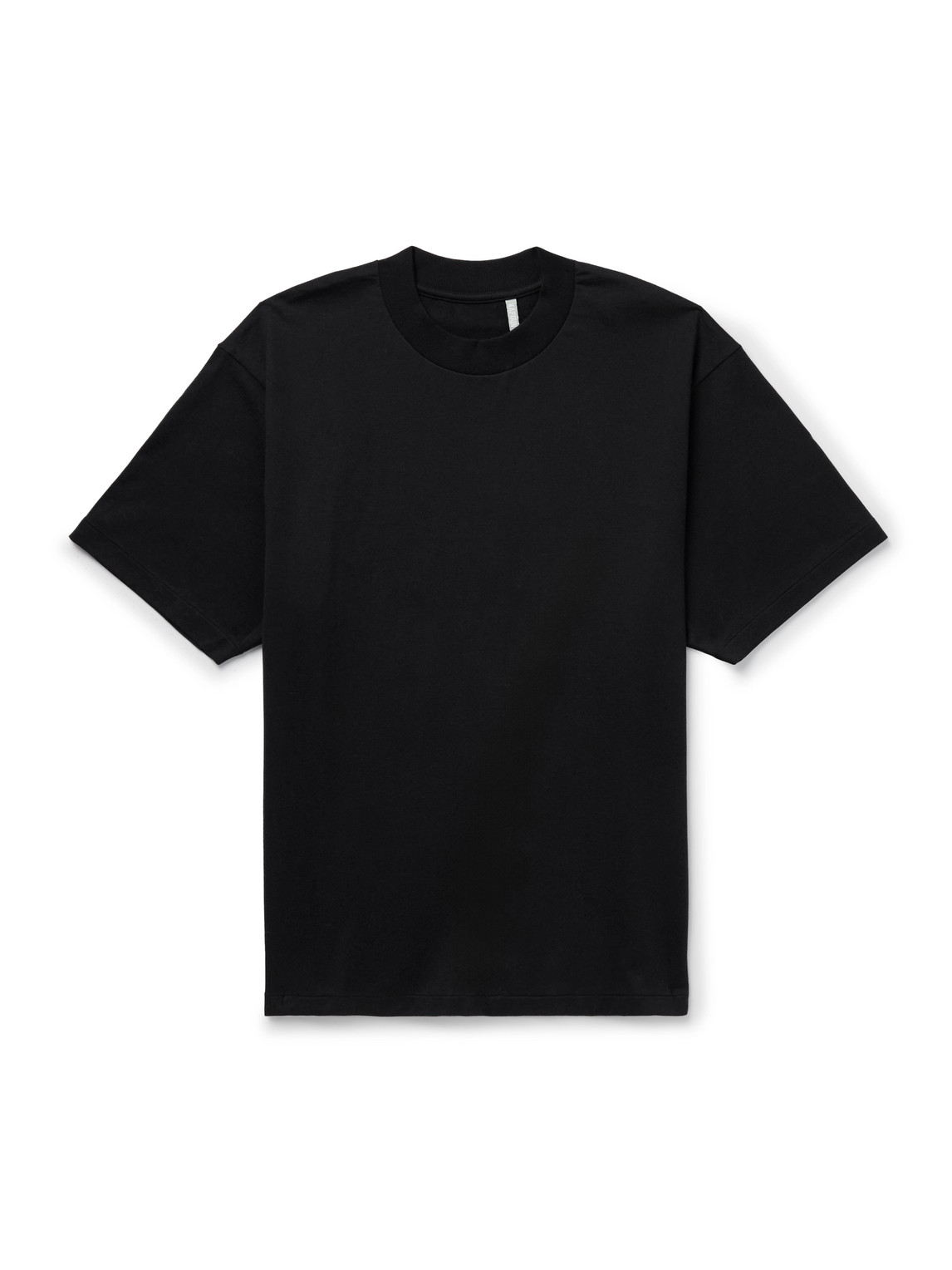 Kaptain Sunshine Suvin Supima Cotton-jersey T-shirt In Black