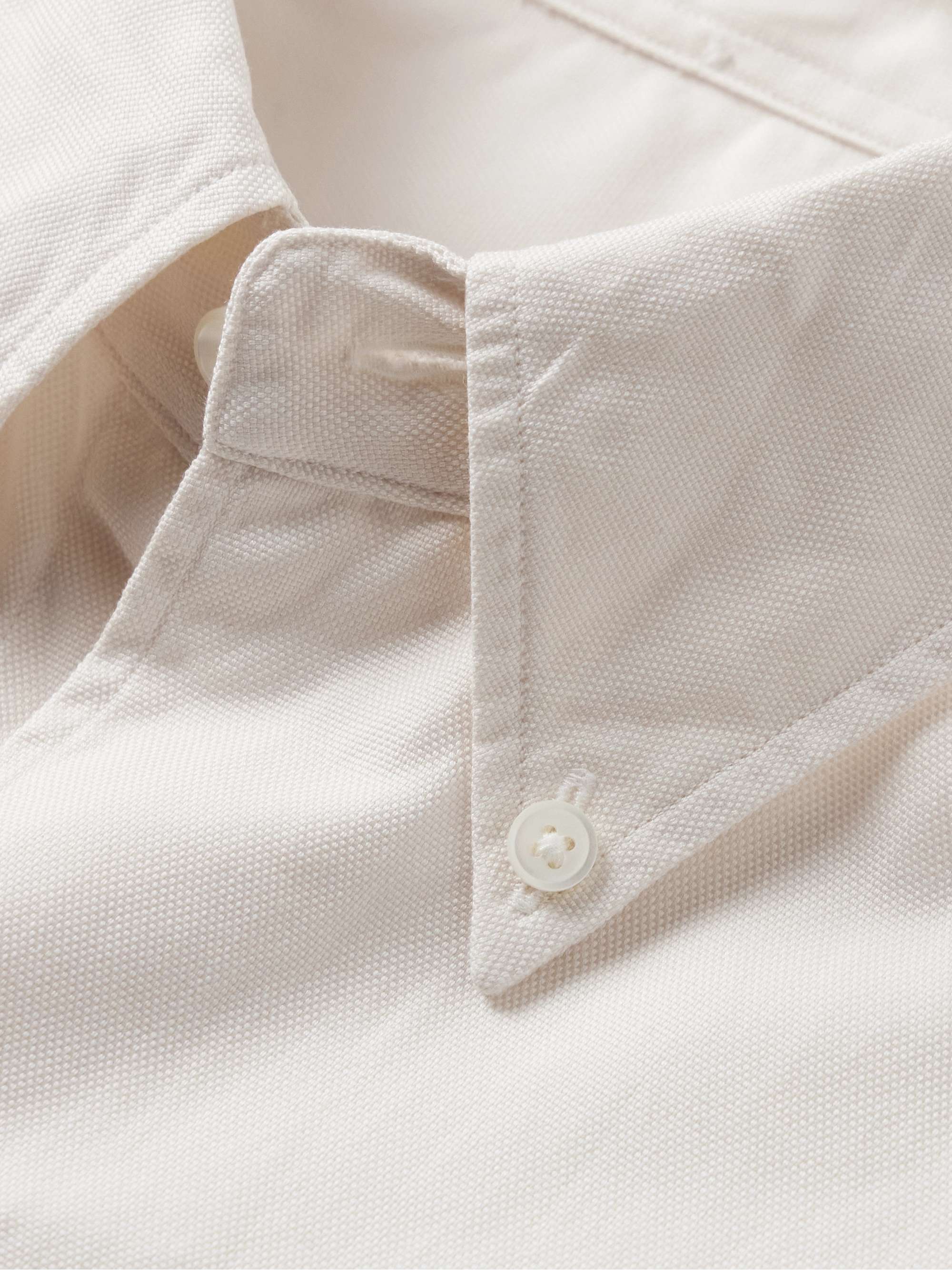 KAPTAIN SUNSHINE Finx Button-Down Collar Cotton Oxford Shirt
