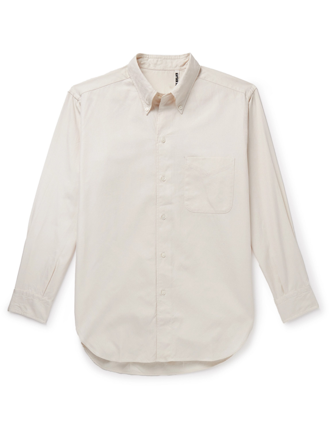 トップス KAPTAIN SUNSHINE Finx Cotton Oxford Kaptain Sunshine - Finx Button-Down Collar Cotton Oxford Shirt
