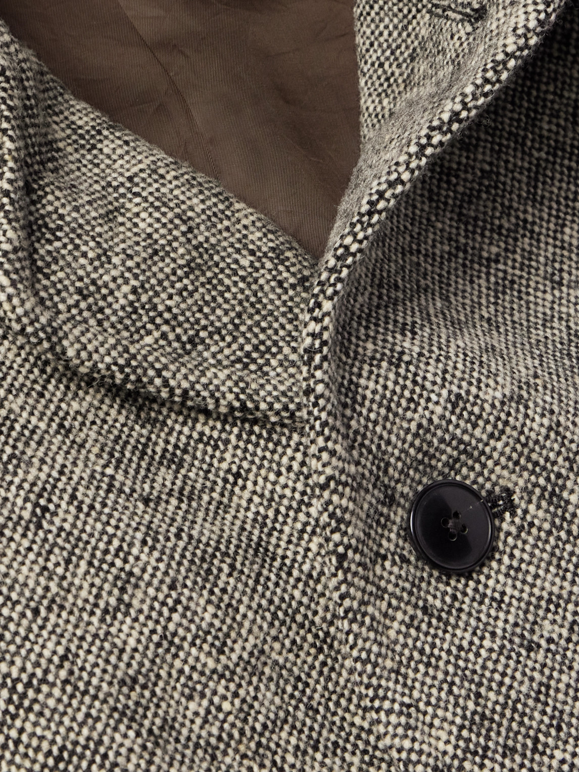 Kaptain Sunshine - Umbrella Wool-Tweed Coat - Curated Menswear